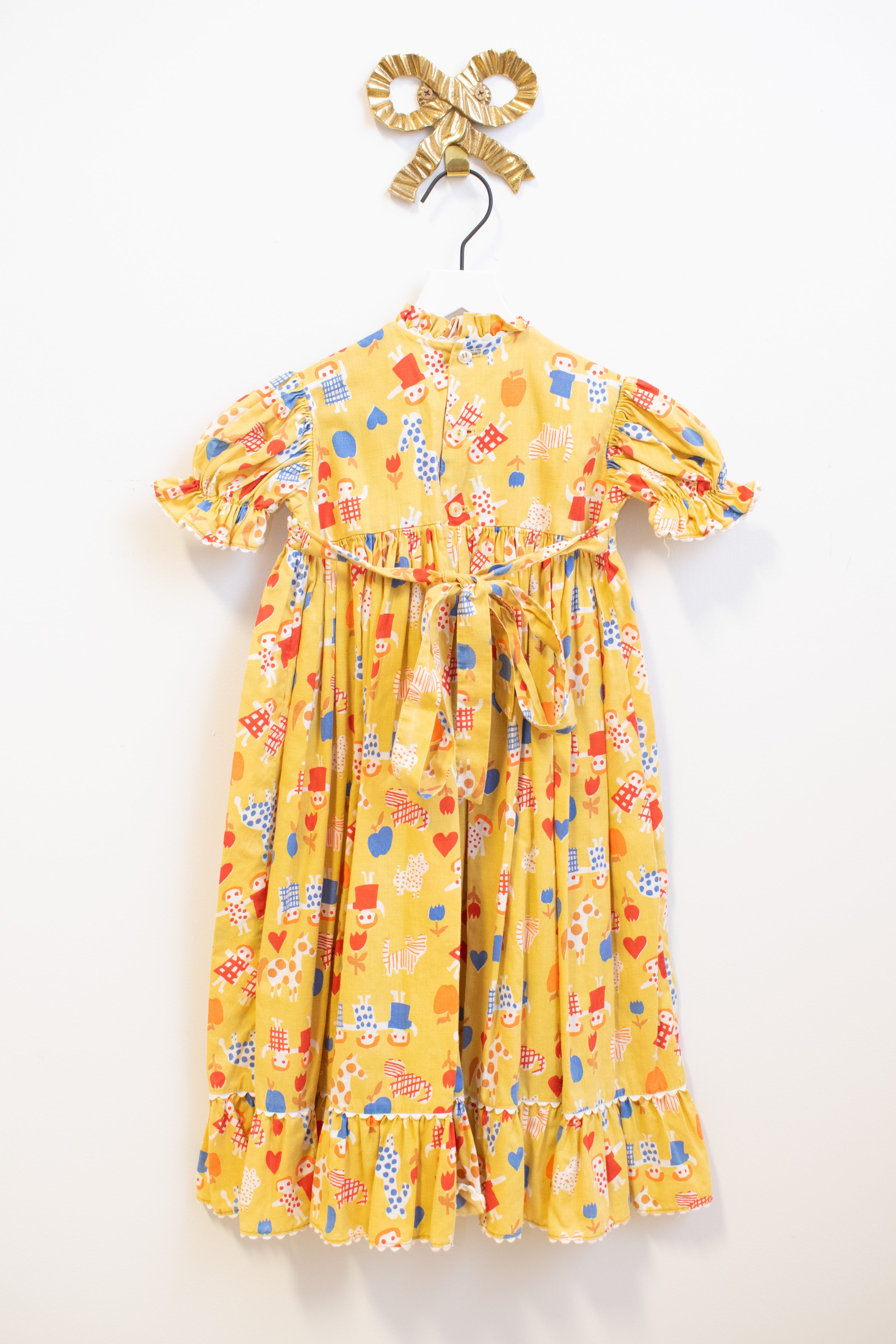 vintage Children Together Farm House Dress / 2T