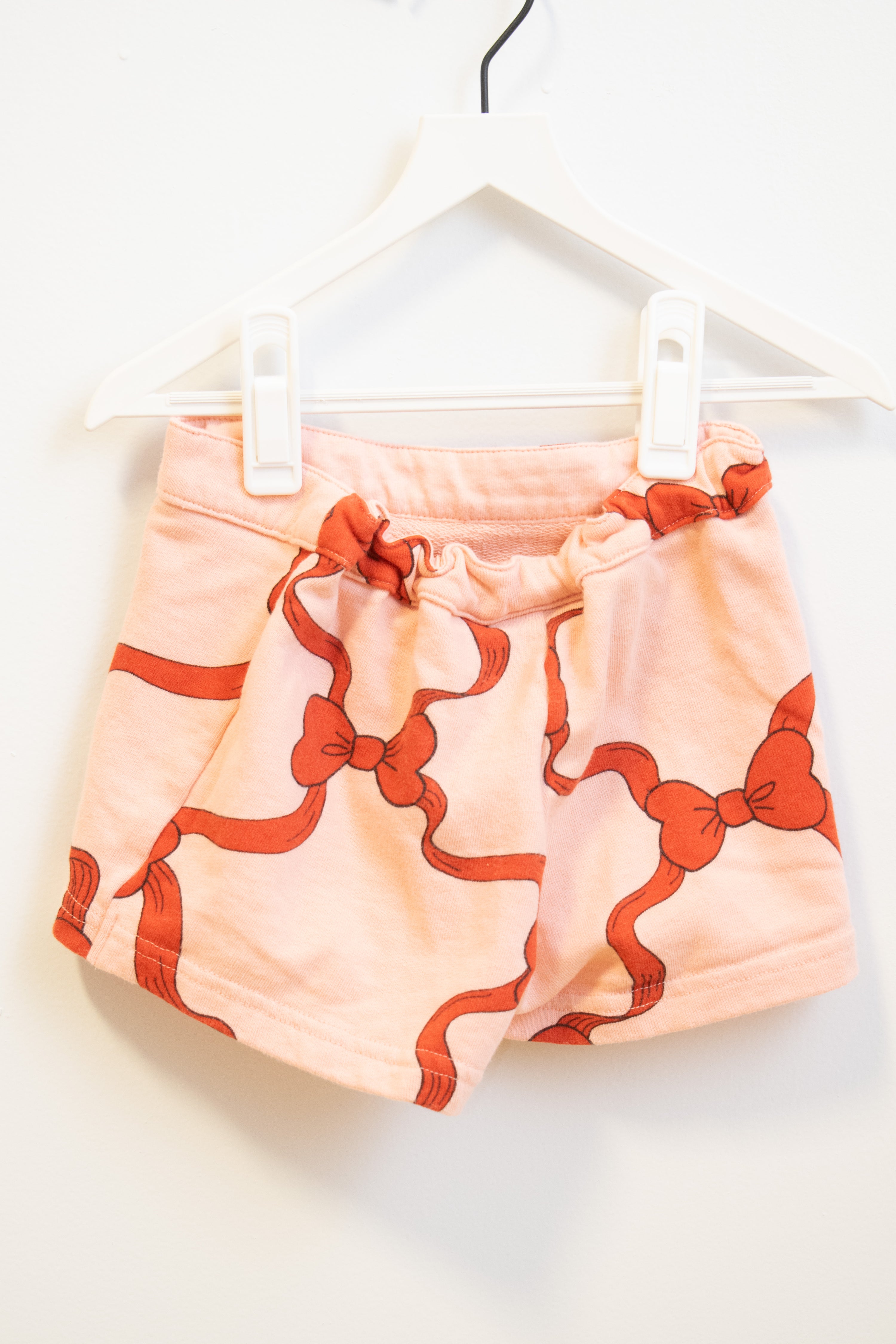 Mini Rodini Pink Red Bow Skort / 3-5 Years