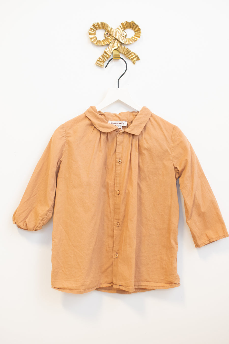 Caramel Collar Button Down Shirt / 2