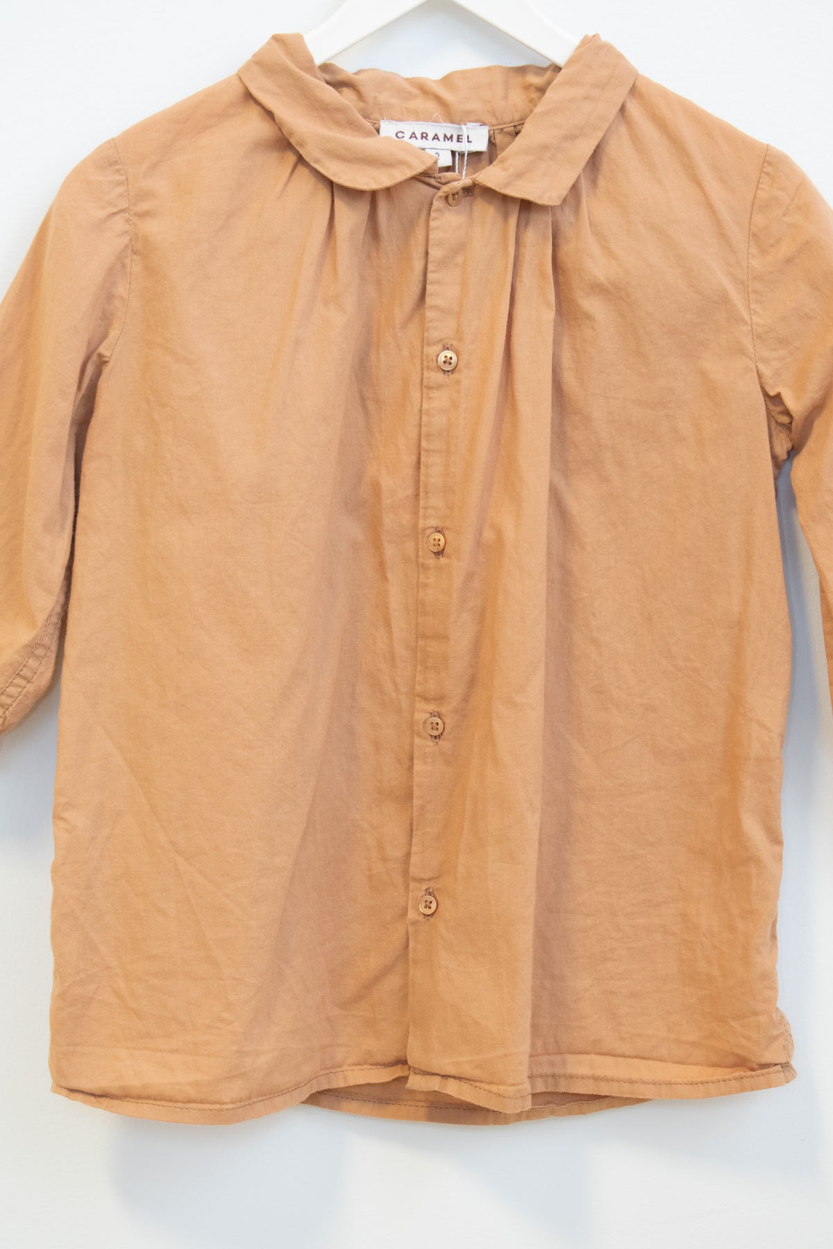 Caramel Collar Button Down Shirt / 2