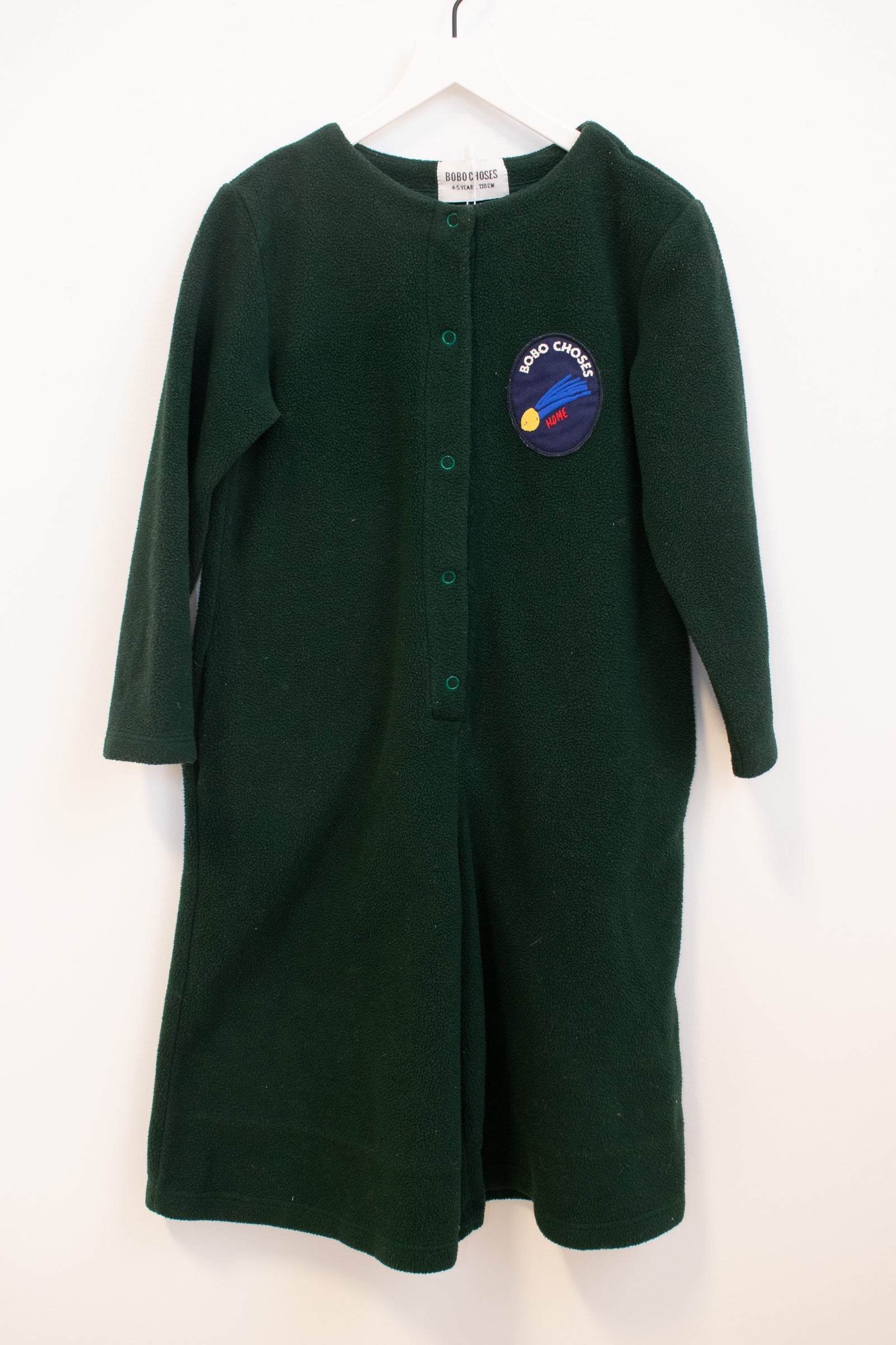 Bodo Choses 'Home' Polar Fleece Sea Moss Jumpsuit / 4-5 years