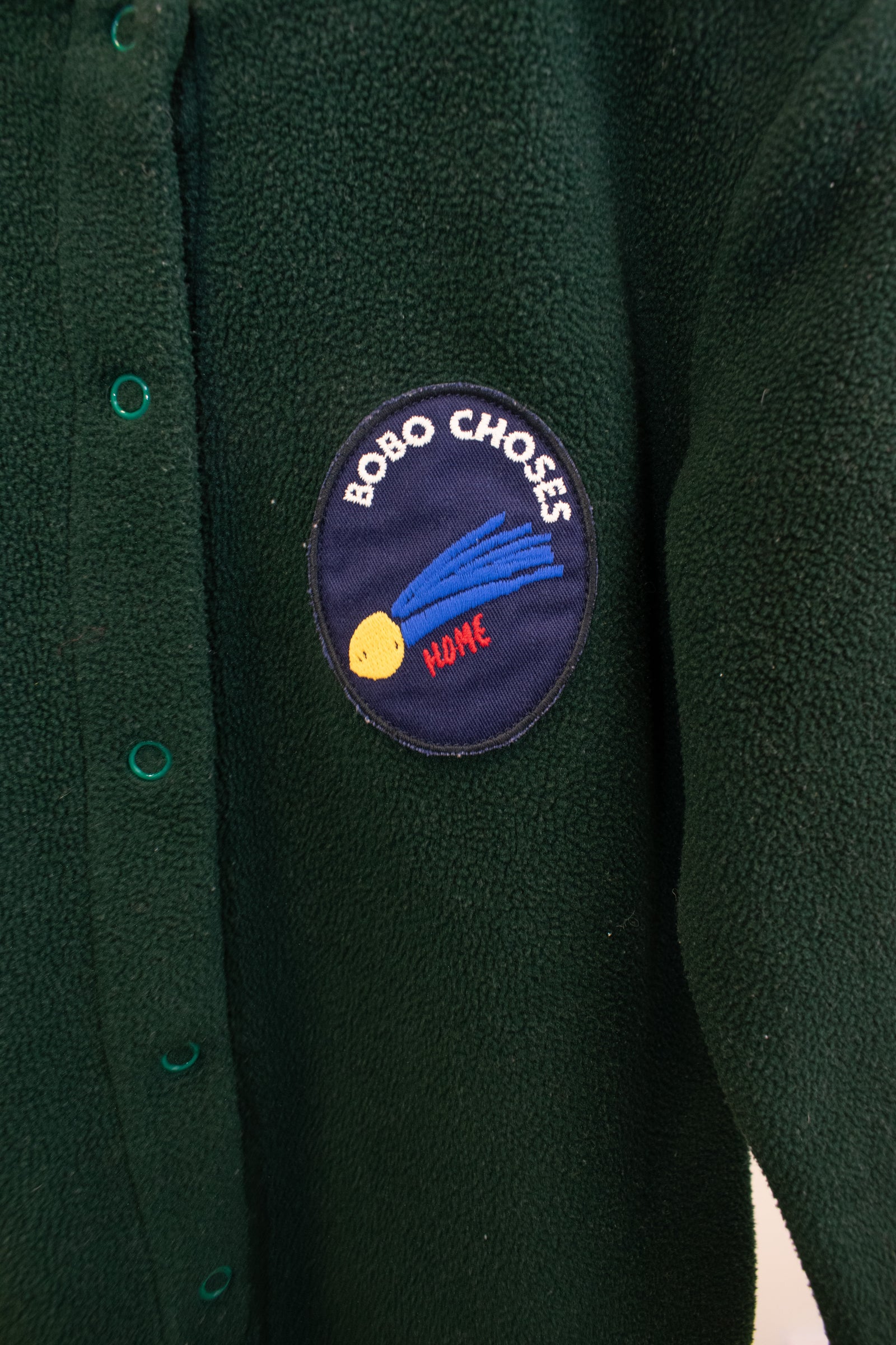 Bodo Choses 'Home' Polar Fleece Sea Moss Jumpsuit / 4-5 years