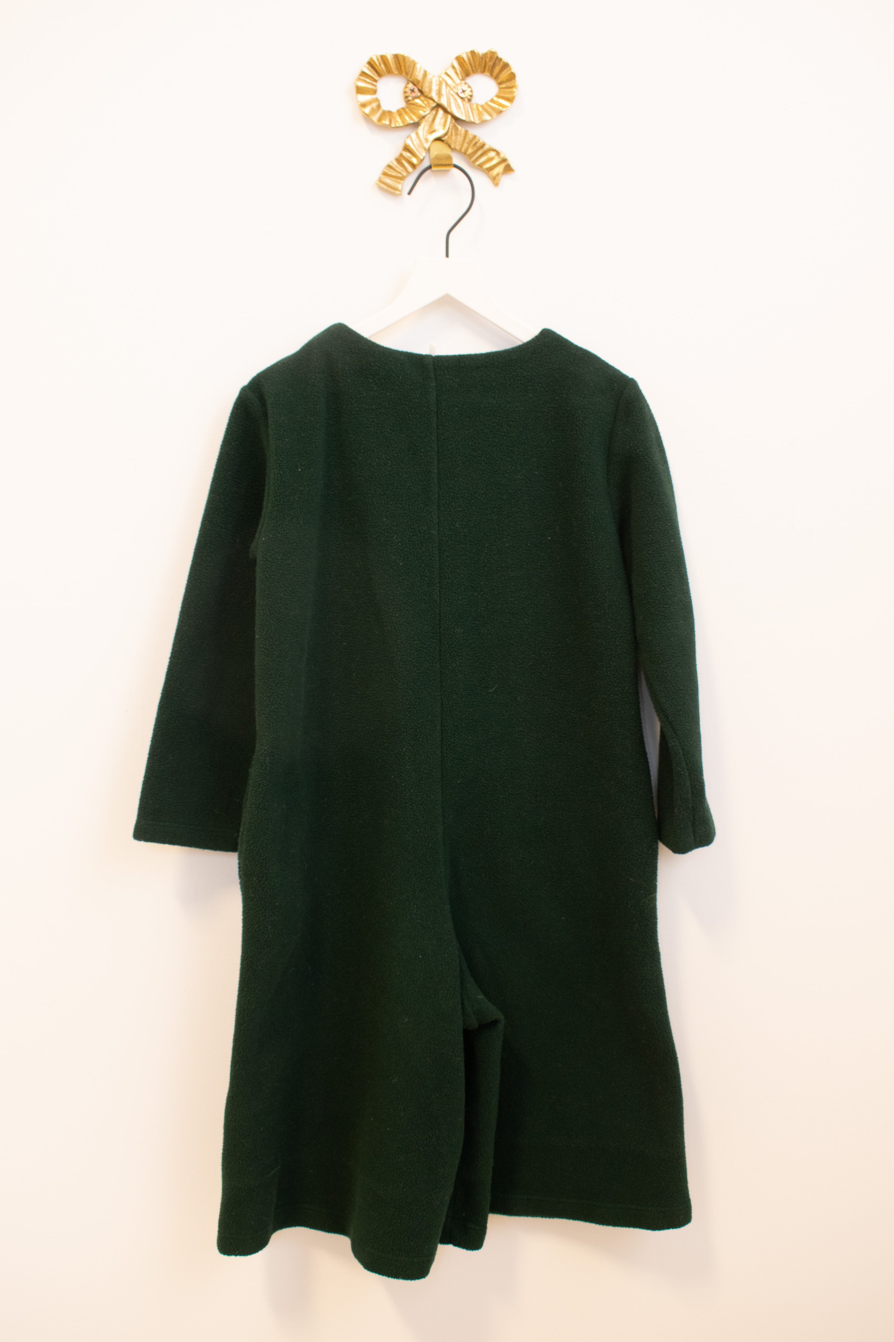 Bodo Choses 'Home' Polar Fleece Sea Moss Jumpsuit / 4-5 years