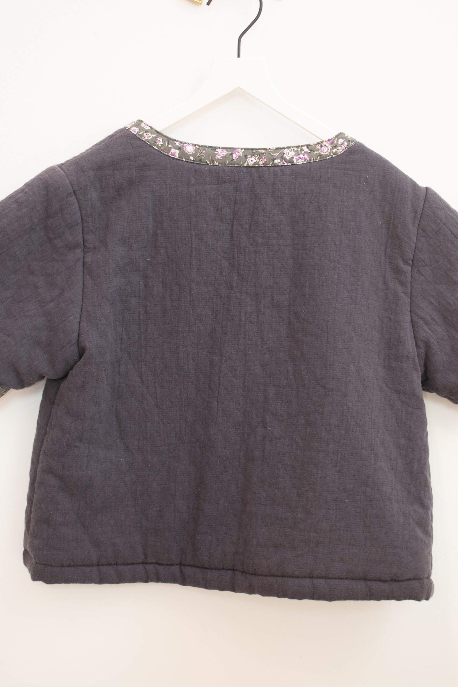 NWTs Louise Misha Quilted Gilet Kitty Grey  / 8
