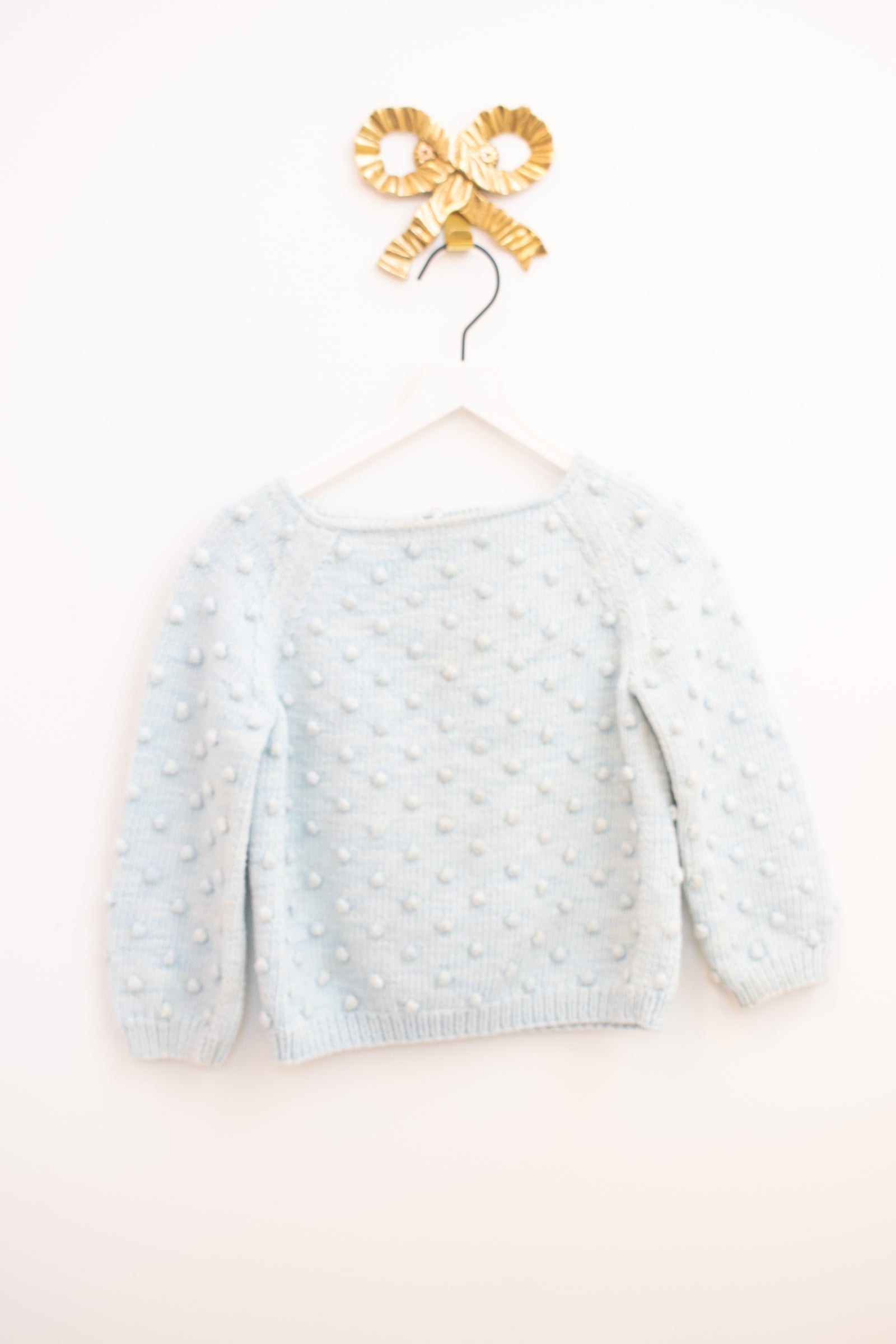Misha & Puff Robins Egg Sweater / 3 Years