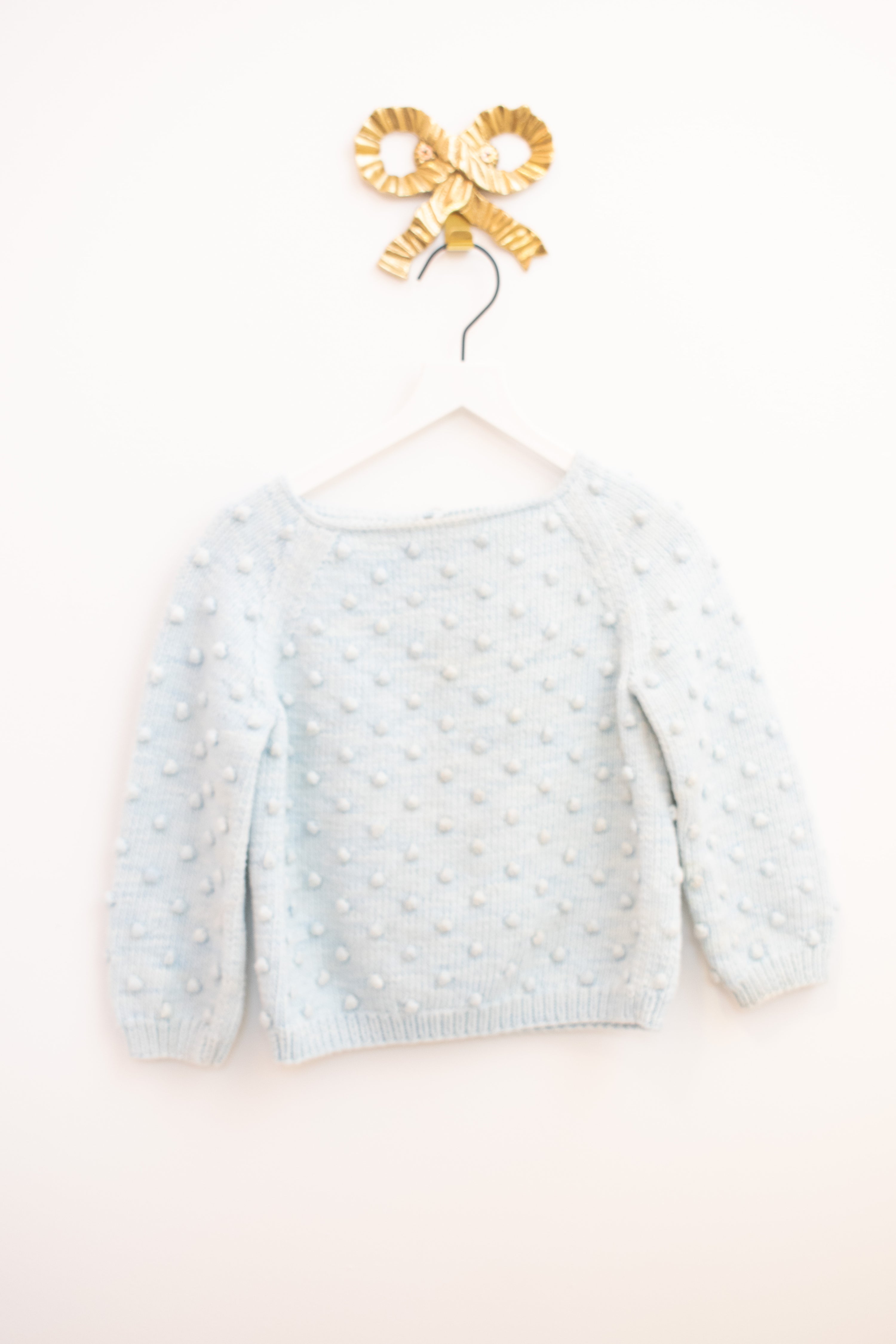 Misha & Puff Robins Egg Sweater / 3 Years