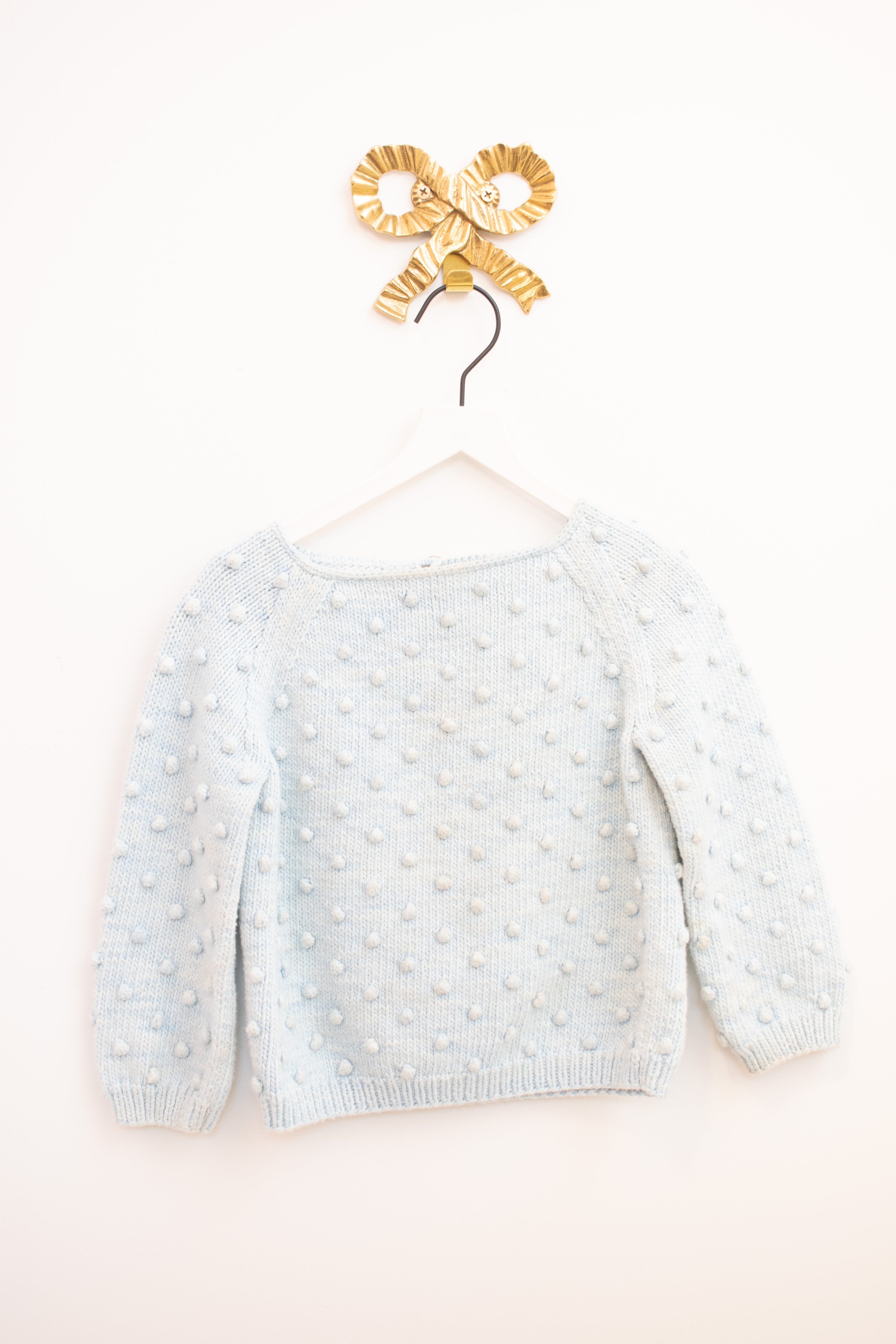 Misha & Puff Robins Egg Sweater / 3 Years