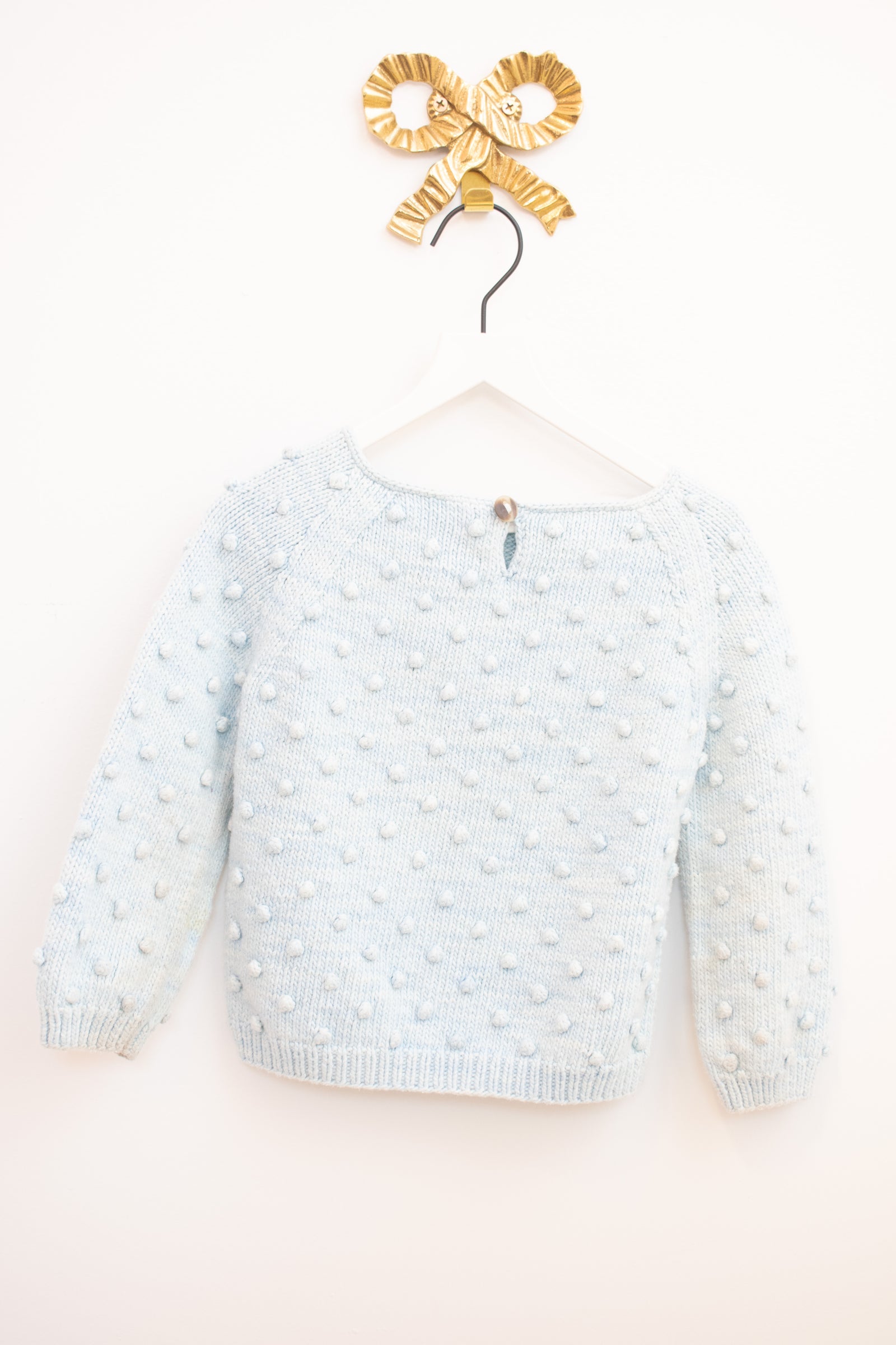 Misha & Puff Robins Egg Sweater / 3 Years
