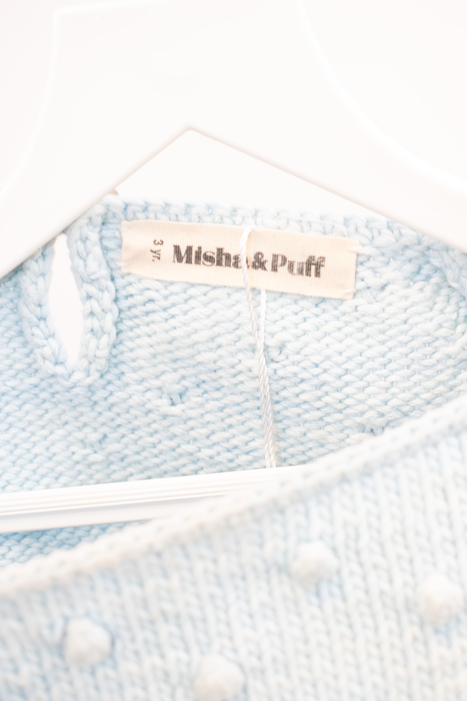 Misha & Puff Robins Egg Sweater / 3 Years