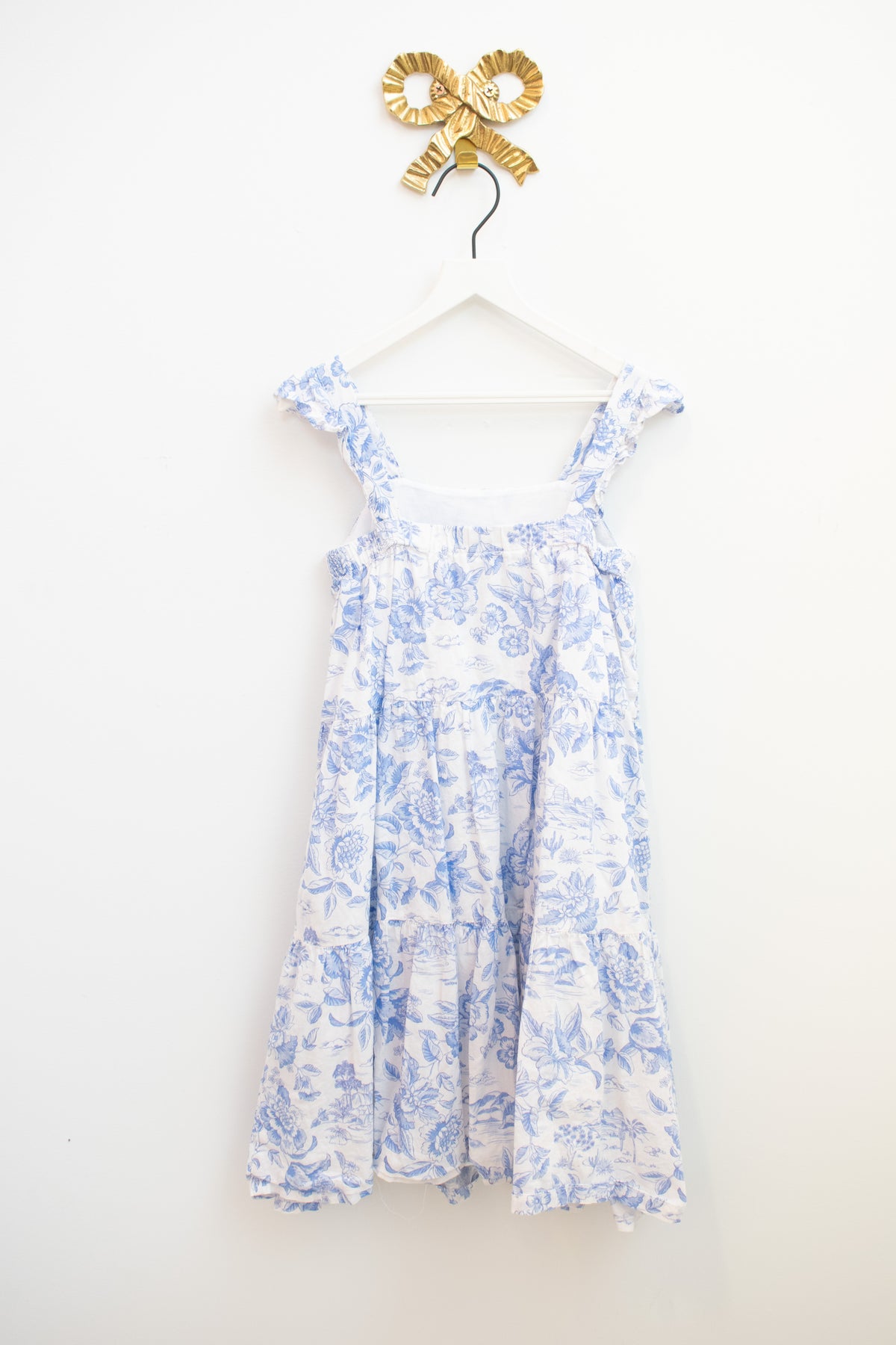 Tartine Et Chocolat Blue Floral Dress / 6