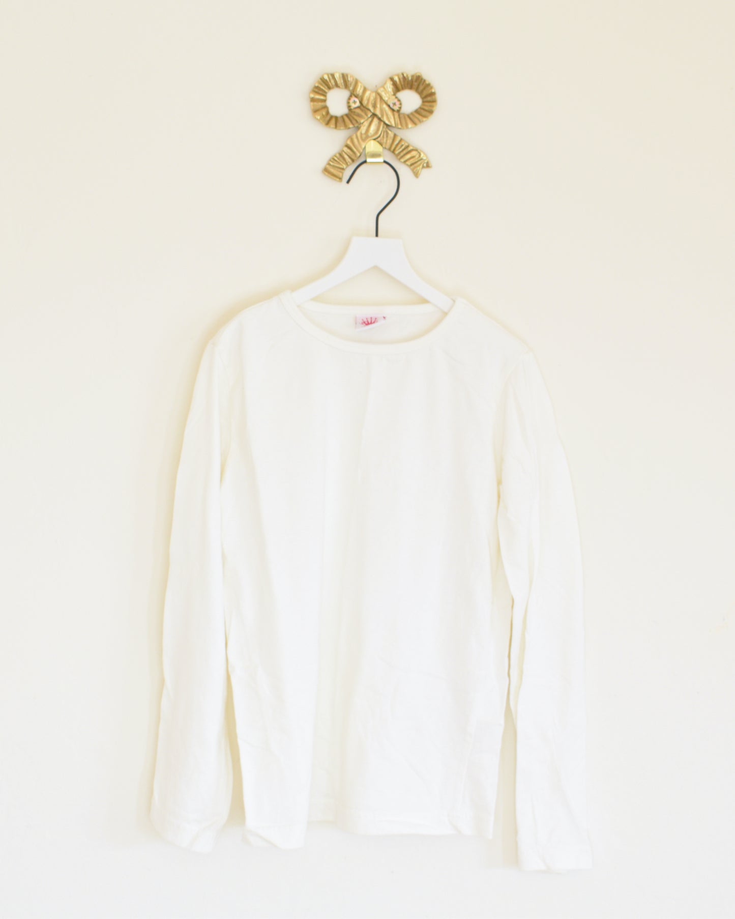 White Long Sleeve Shirt / 10