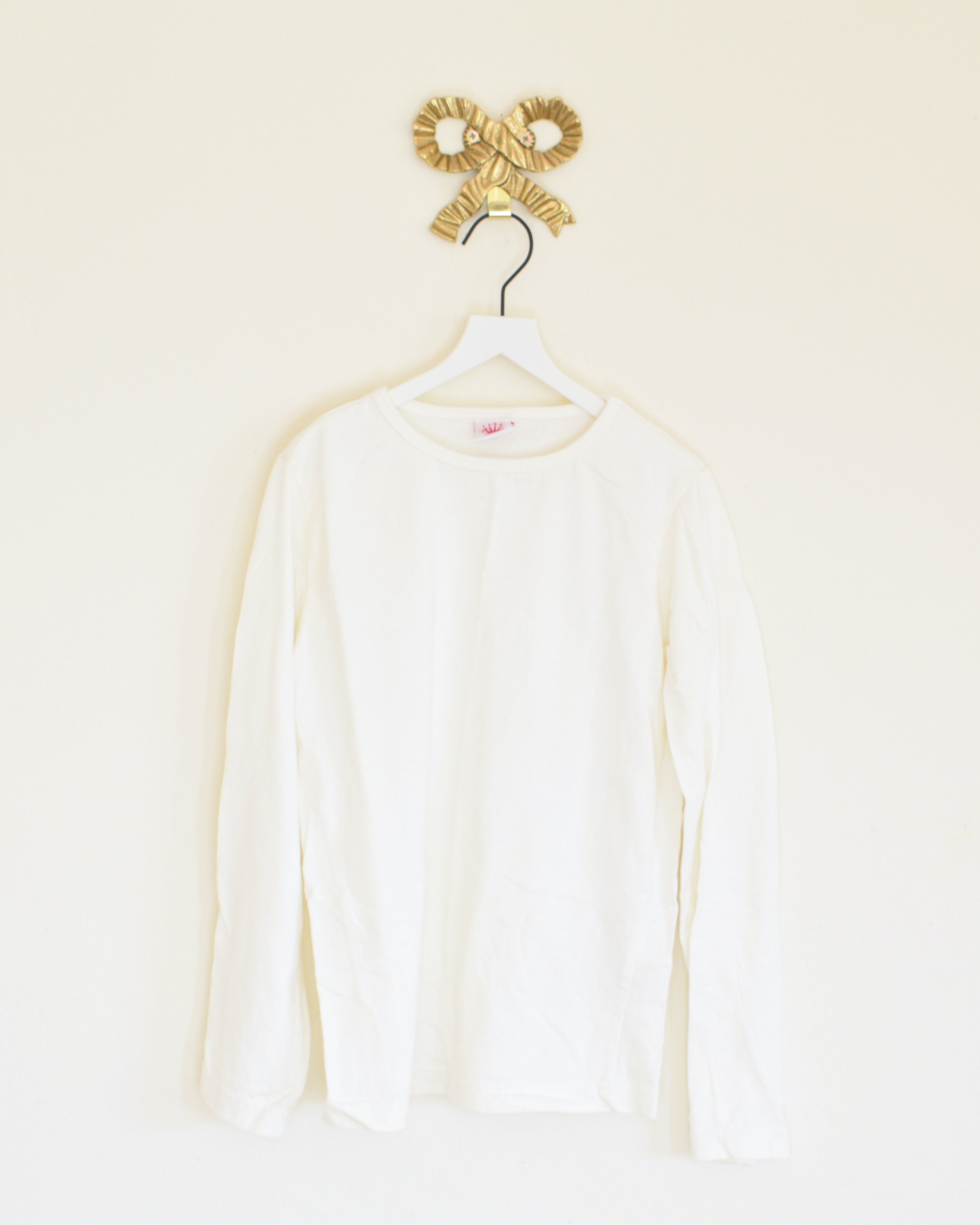 White Long Sleeve Shirt / 10