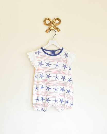 Tesa Babe Starfish Playsuit /  12-18 months