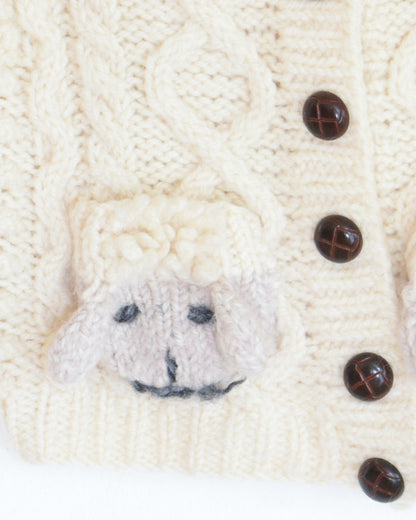 Baby Shepley Aran Cardigan  / S
