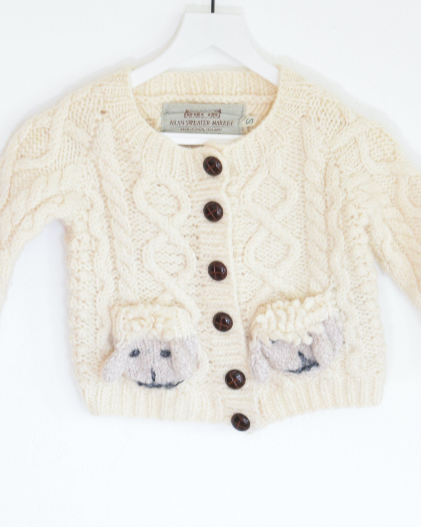 Baby Shepley Aran Cardigan  / S