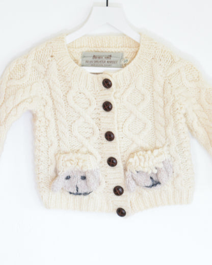 Baby Shepley Aran Cardigan  / S