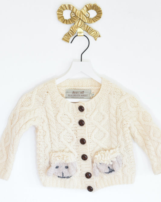 Baby Shepley Aran Cardigan  / S