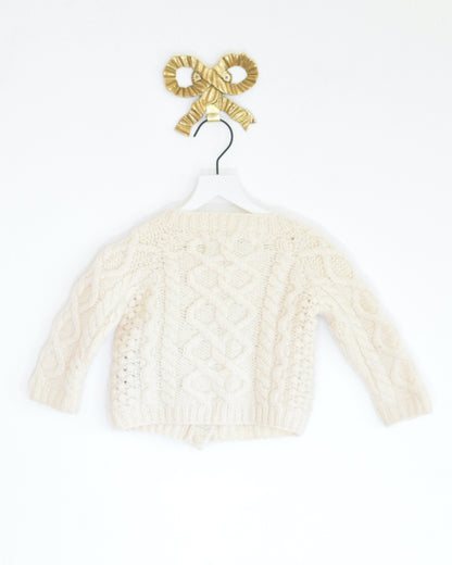 Baby Shepley Aran Cardigan  / S