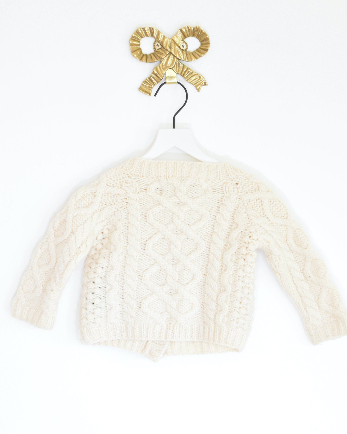 Baby Shepley Aran Cardigan  / S