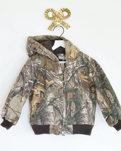 carhartt coat / 2T Camo