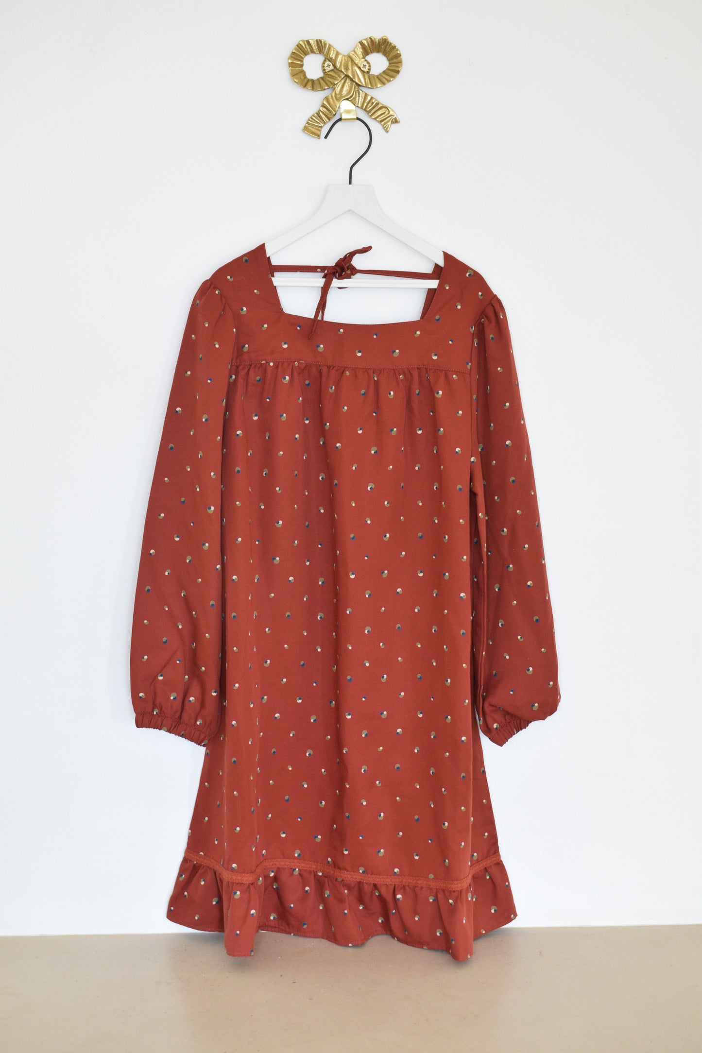 NWTs The Sunday Collective  Burnt Henna Dress / 8-9