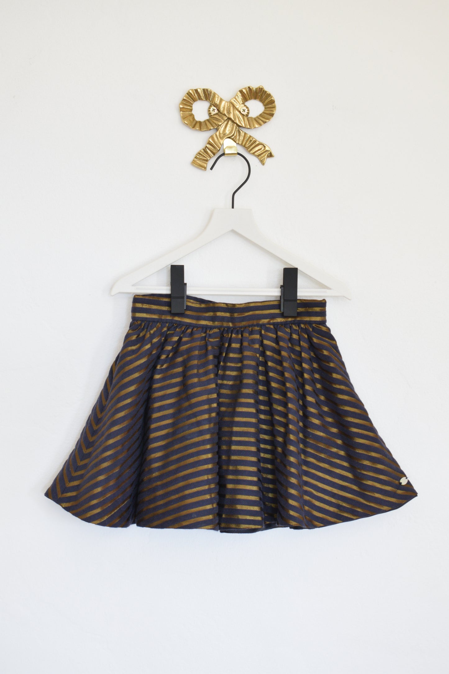 Tartine Et Chocolat  Blue and Gold Skirt / 4