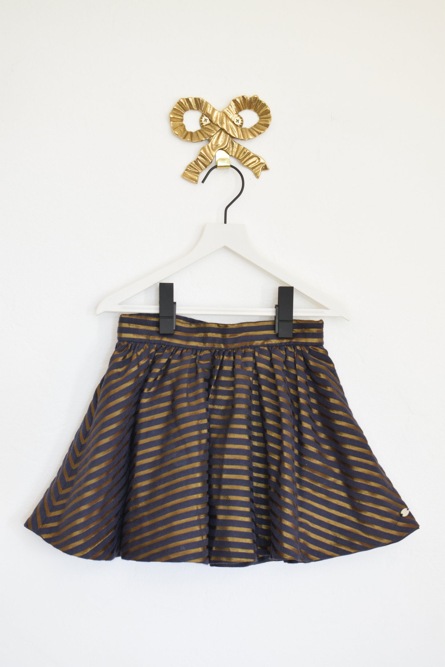 Tartine Et Chocolat  Blue and Gold Skirt / 4