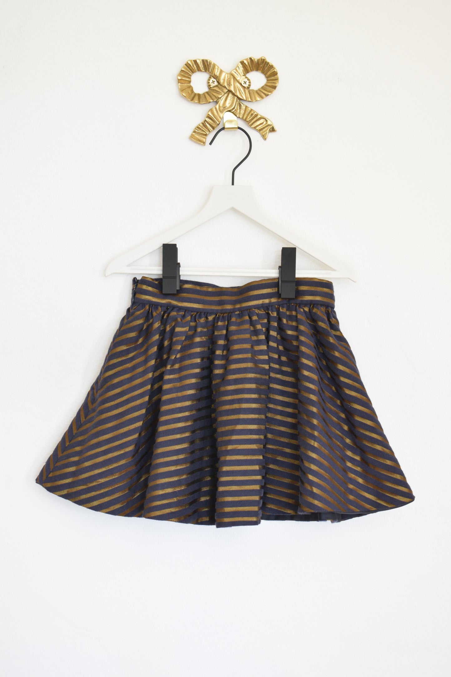 Tartine Et Chocolat  Blue and Gold Skirt / 4