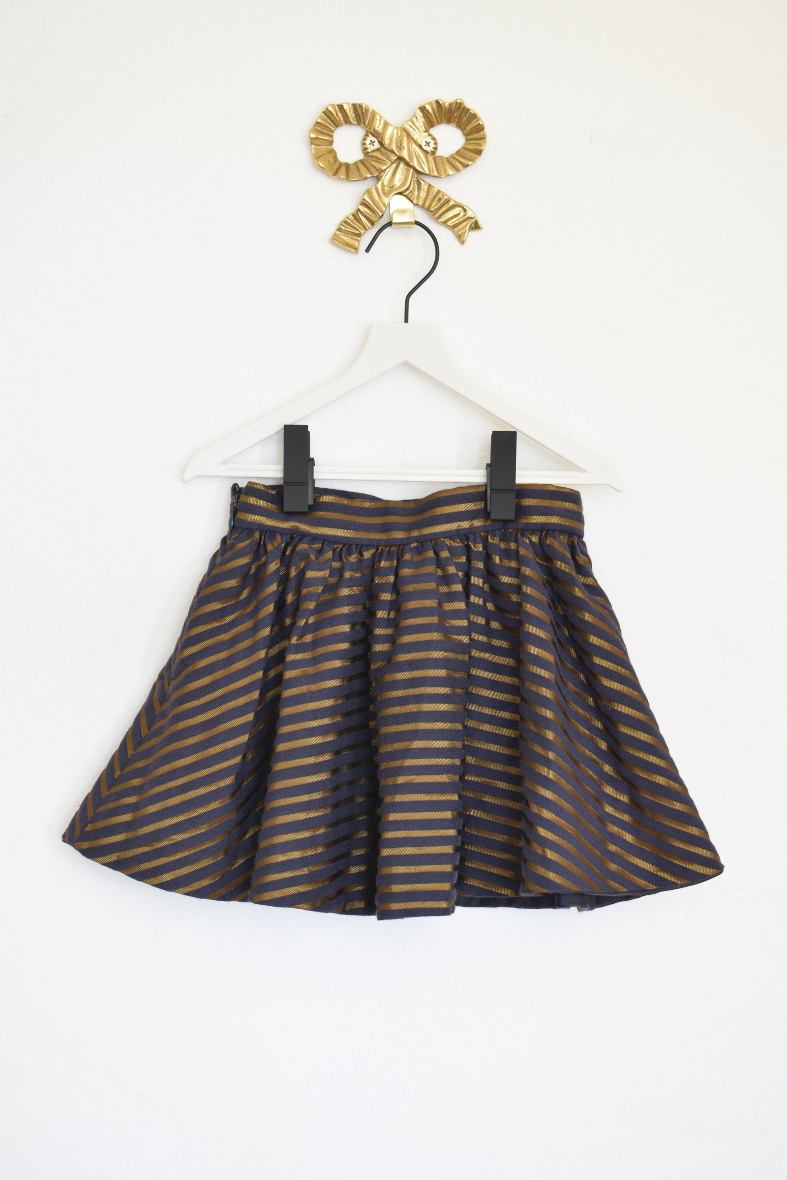 Tartine Et Chocolat  Blue and Gold Skirt / 4