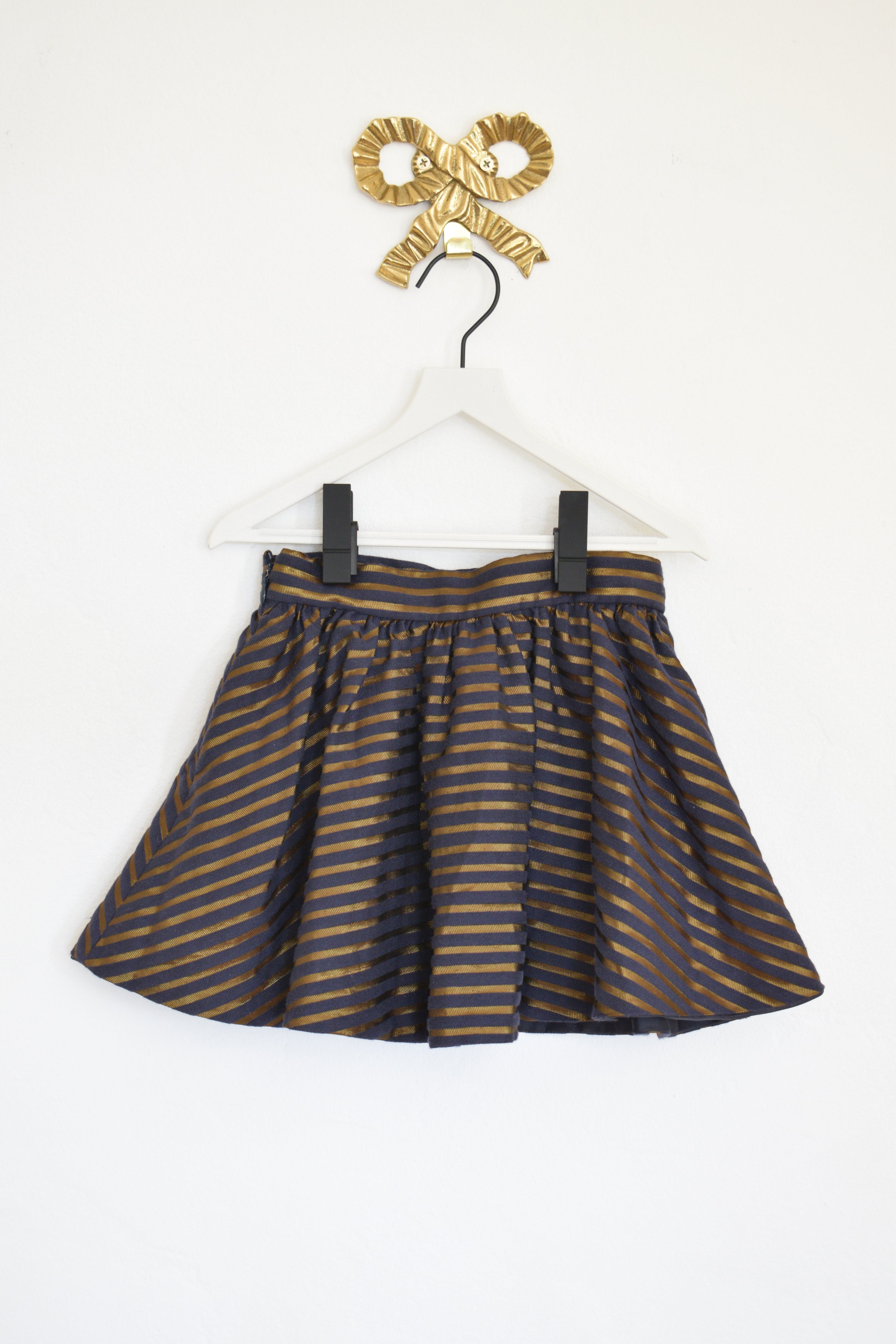 Tartine Et Chocolat  Blue and Gold Skirt / 4