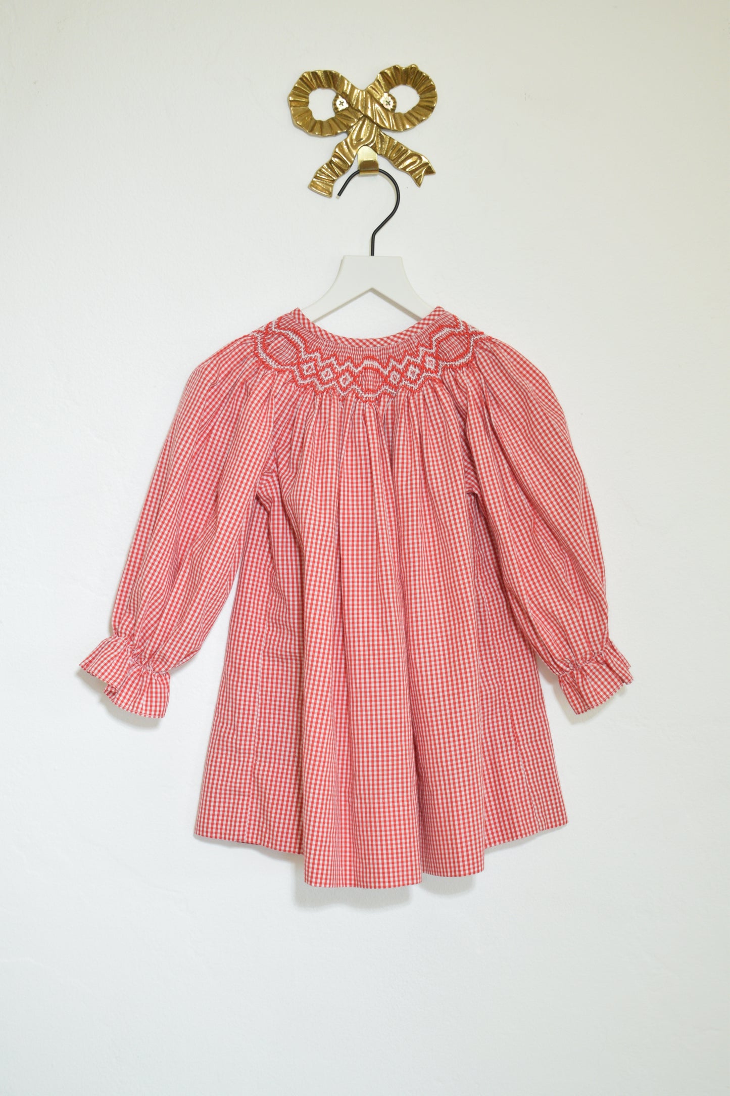Vintage Amanda Remembered Handmade Smocked Dress / 18 Months