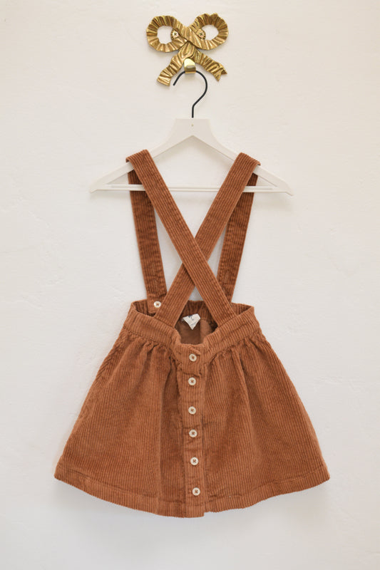 Kate Quinn Organics Pinafore Dress / 3T