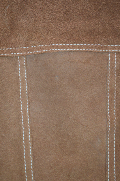 vintage J&A Leathers Inc. Lined Vest / 4-5