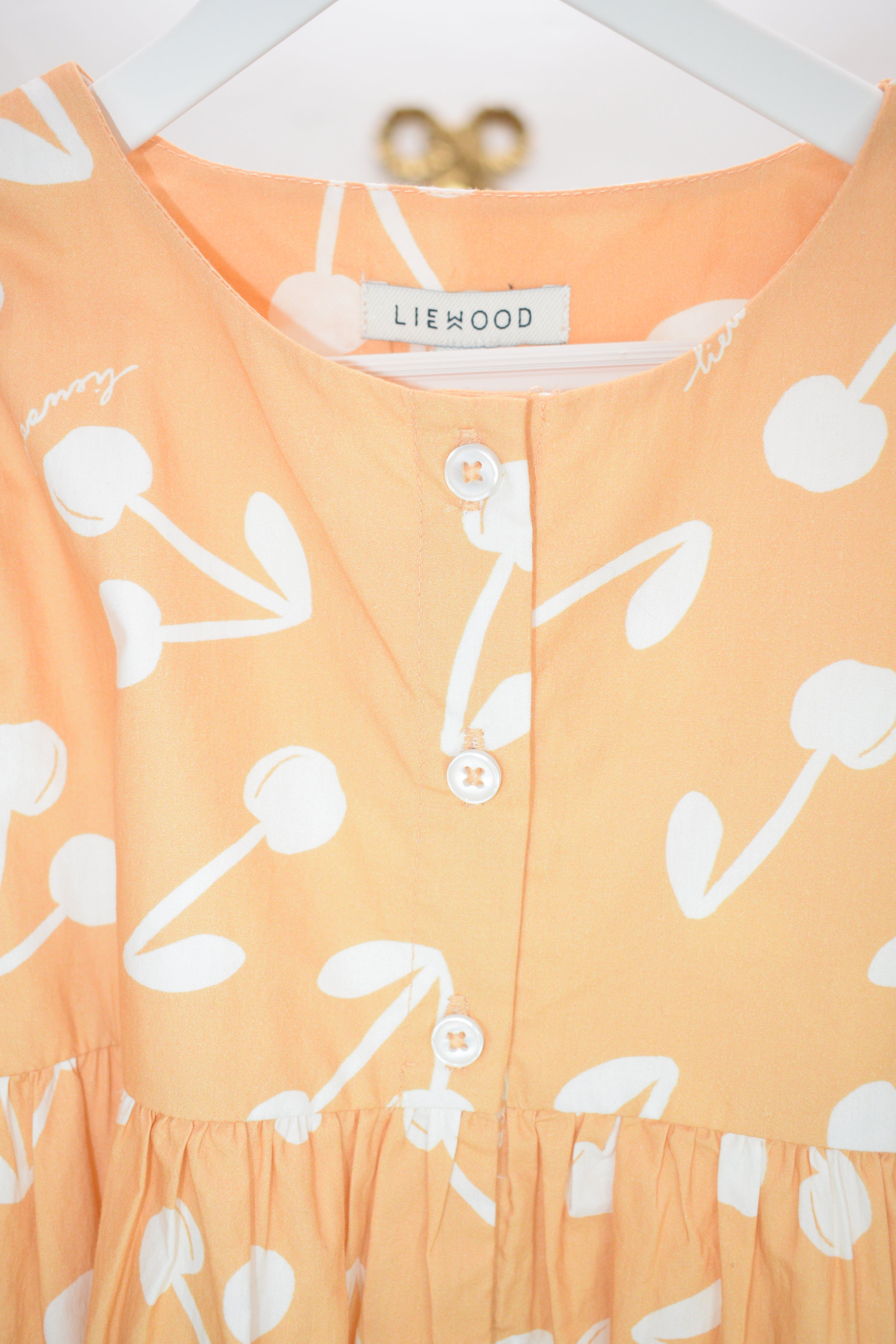 NWTs LIEWOOD “Ariana” Cherry Dress / 4 Years