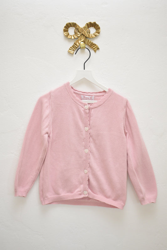 Trotters London Pink Cardigan / 4