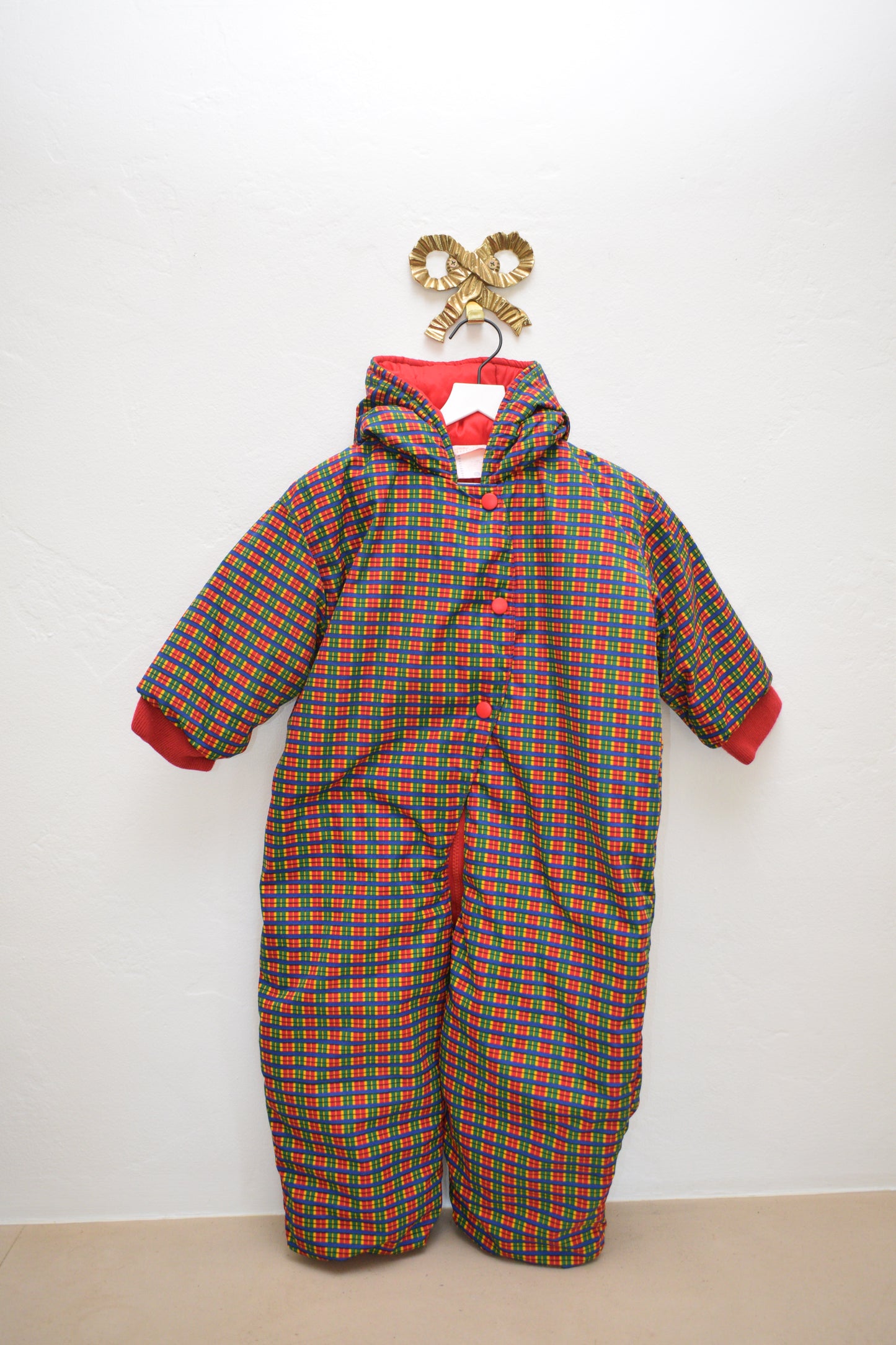vintage Hanna Andersson Color Block Snow Suit / 2-3 Years
