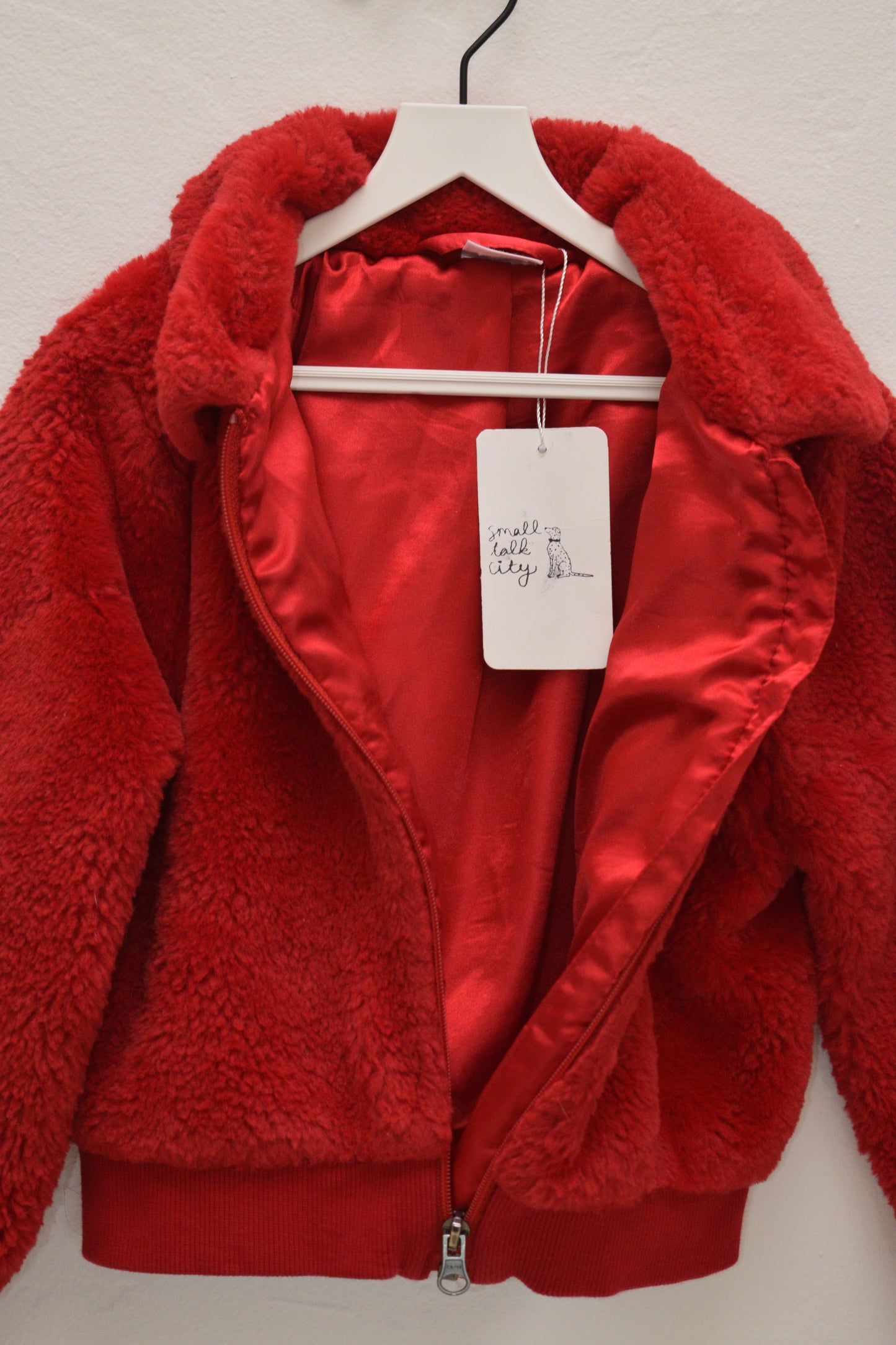 Hanna Andersson Red Faux-Fur Coat / 5