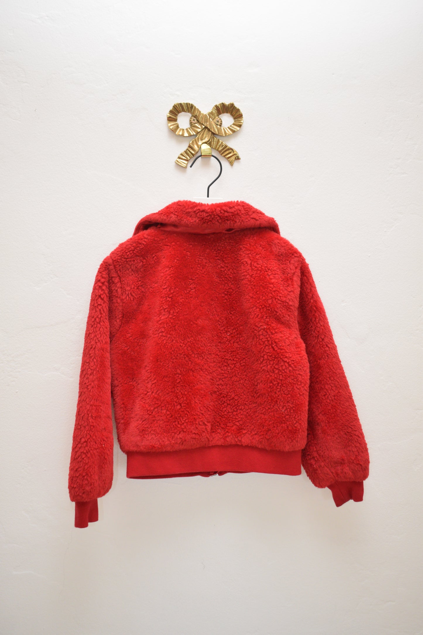 Hanna Andersson Red Faux-Fur Coat / 5