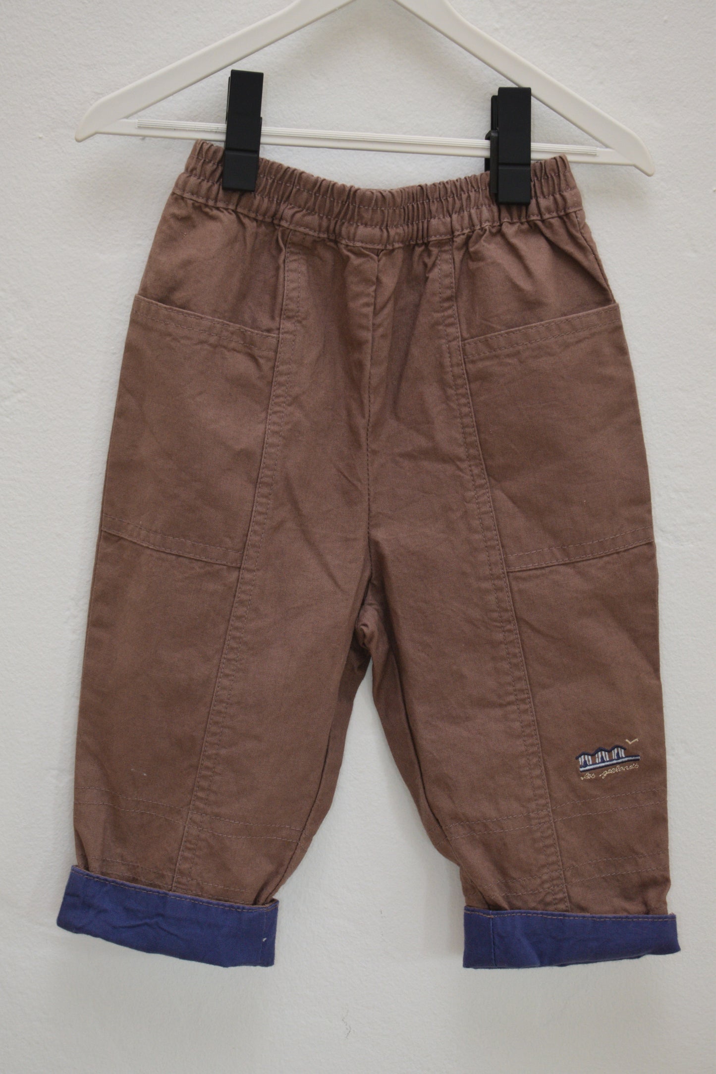 Jacadi Paris Cuffed Twill Pants / 12 Months