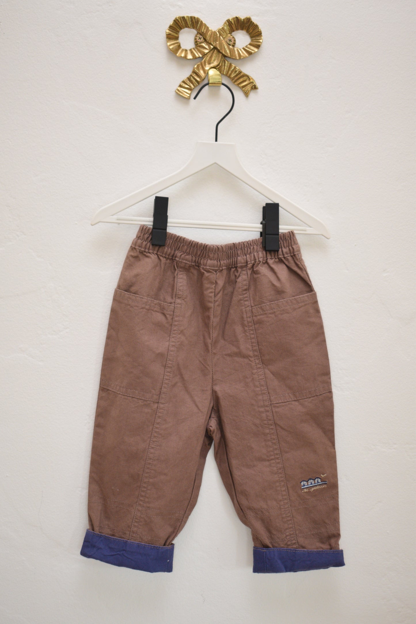Jacadi Paris Cuffed Twill Pants / 12 Months
