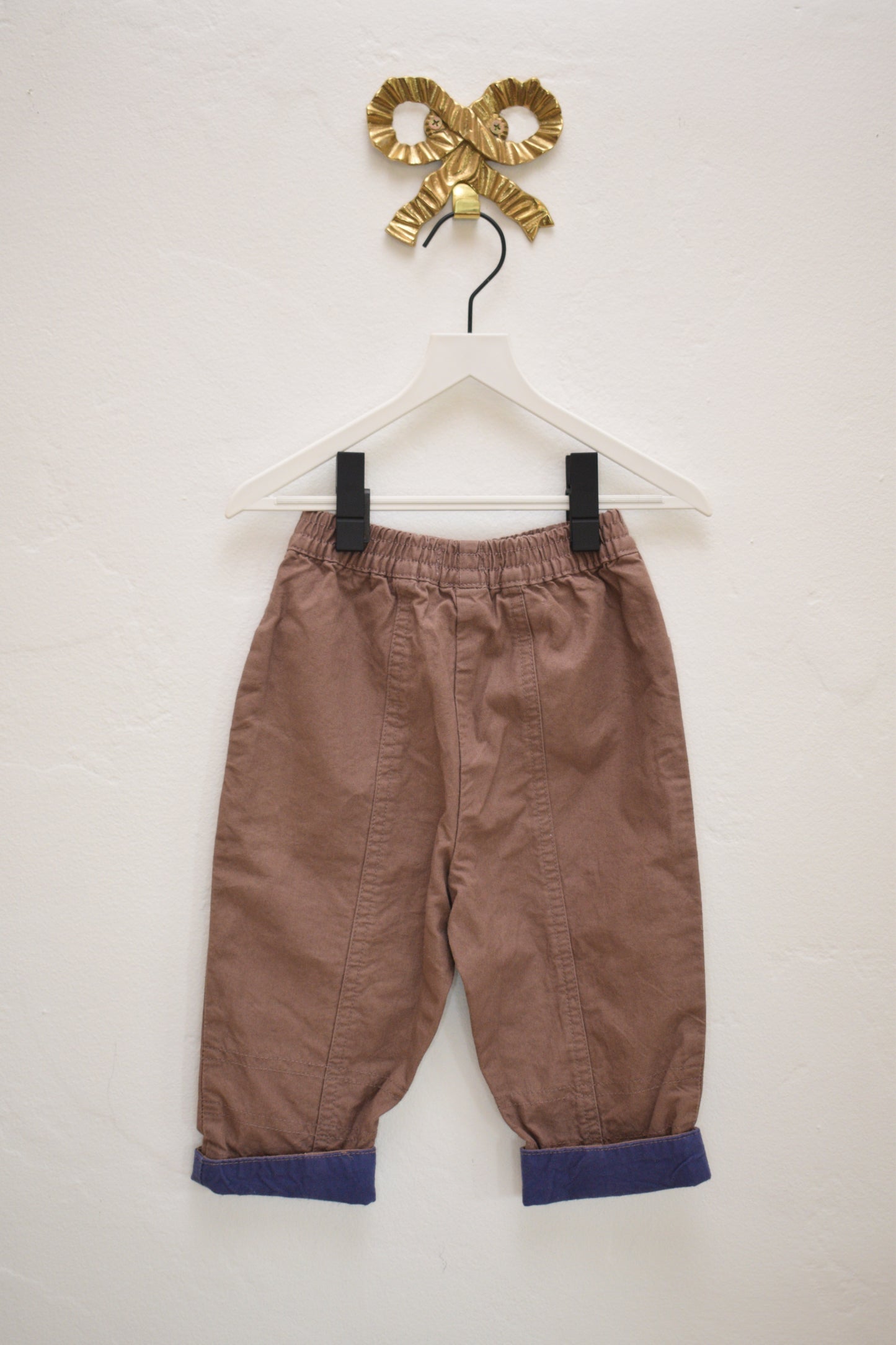 Jacadi Paris Cuffed Twill Pants / 12 Months