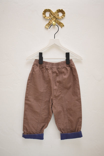 Jacadi Paris Cuffed Twill Pants / 12 Months
