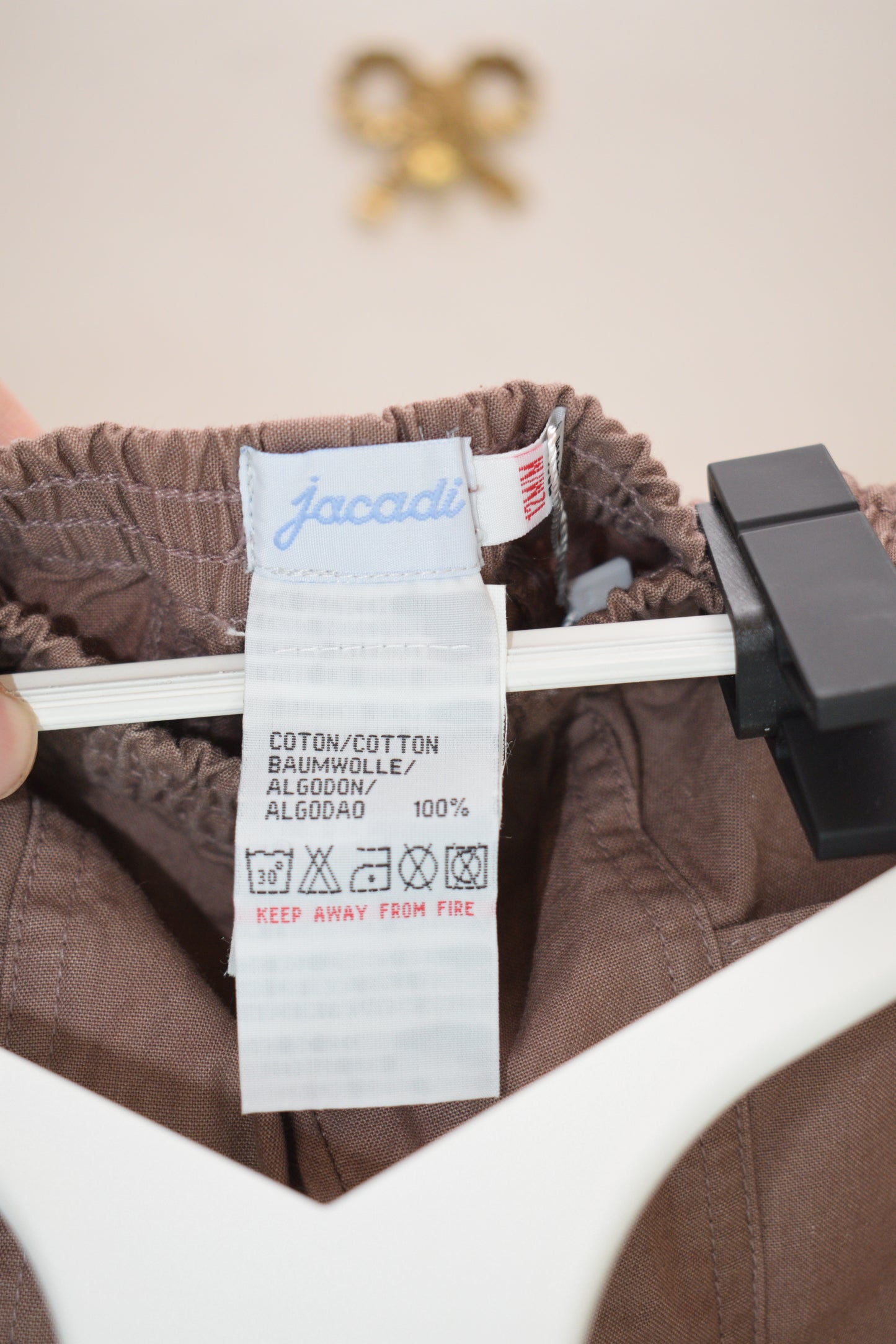 Jacadi Paris Cuffed Twill Pants / 12 Months