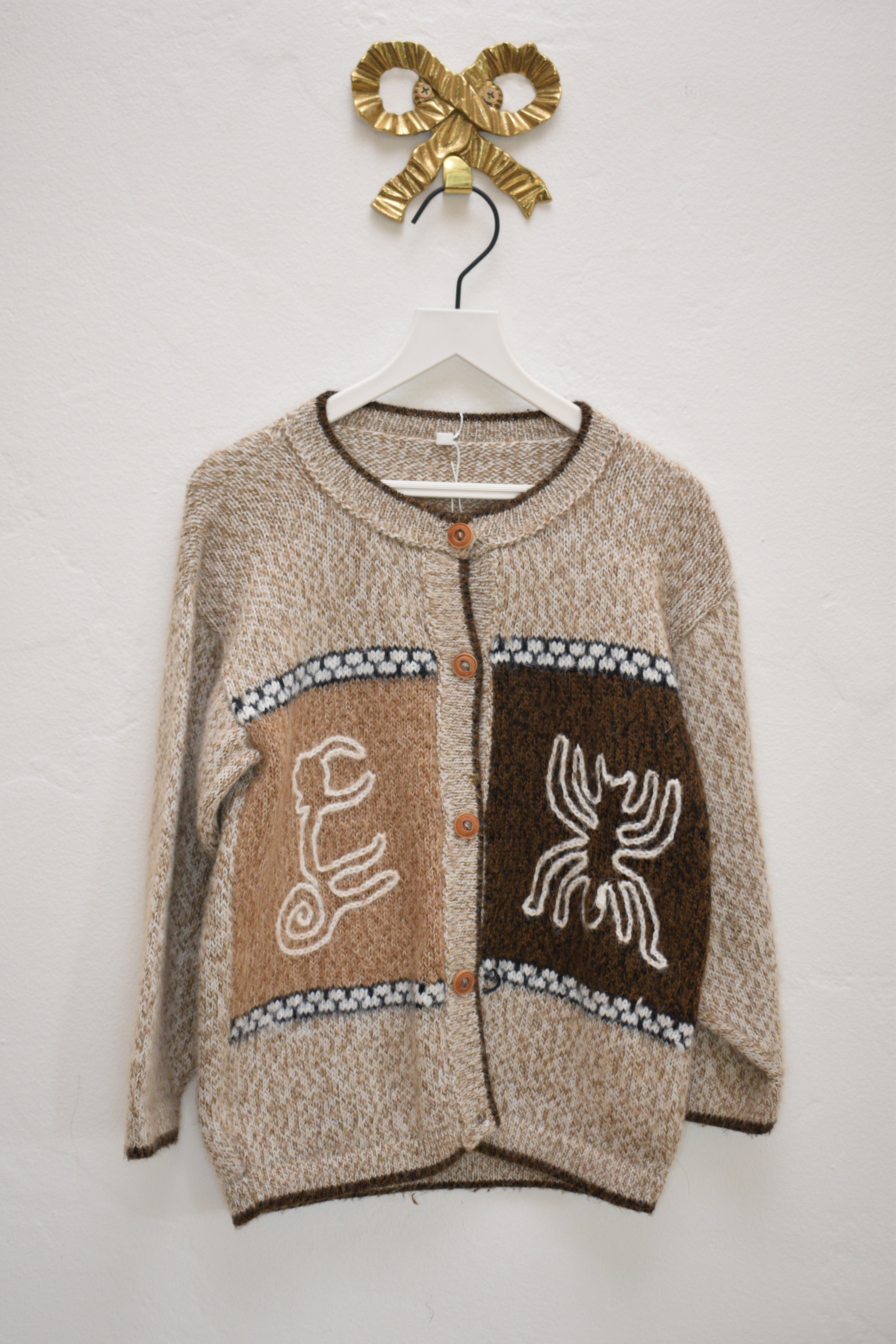 Vintage Scorpion Knit Cardigan / 5–6 – small talk city