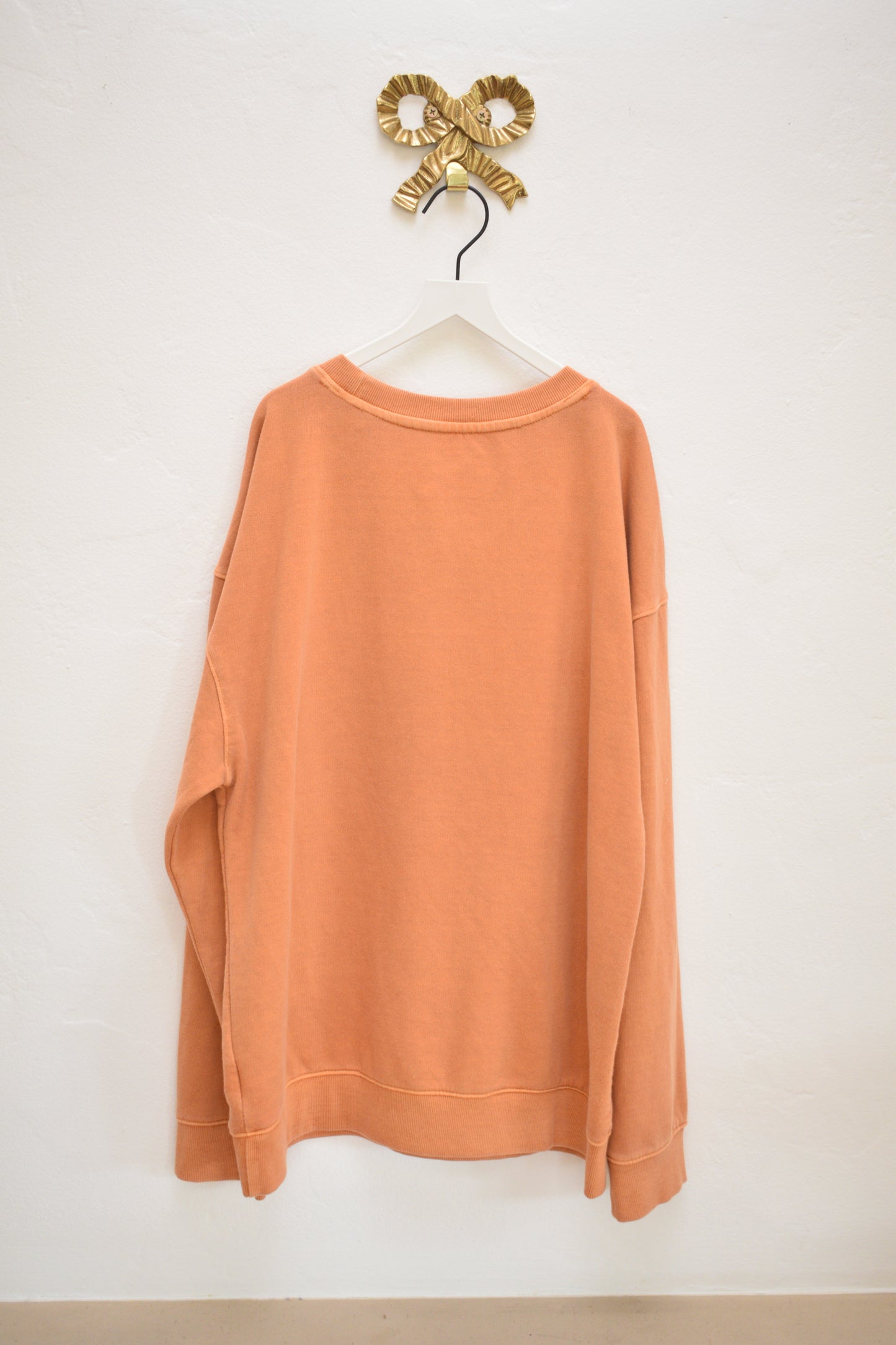 ASA Orange Quilted 6 Pointed Star Sweatshirt / 10-12