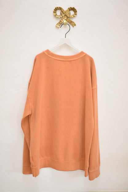 ASA Orange Quilted 6 Pointed Star Sweatshirt / 10-12