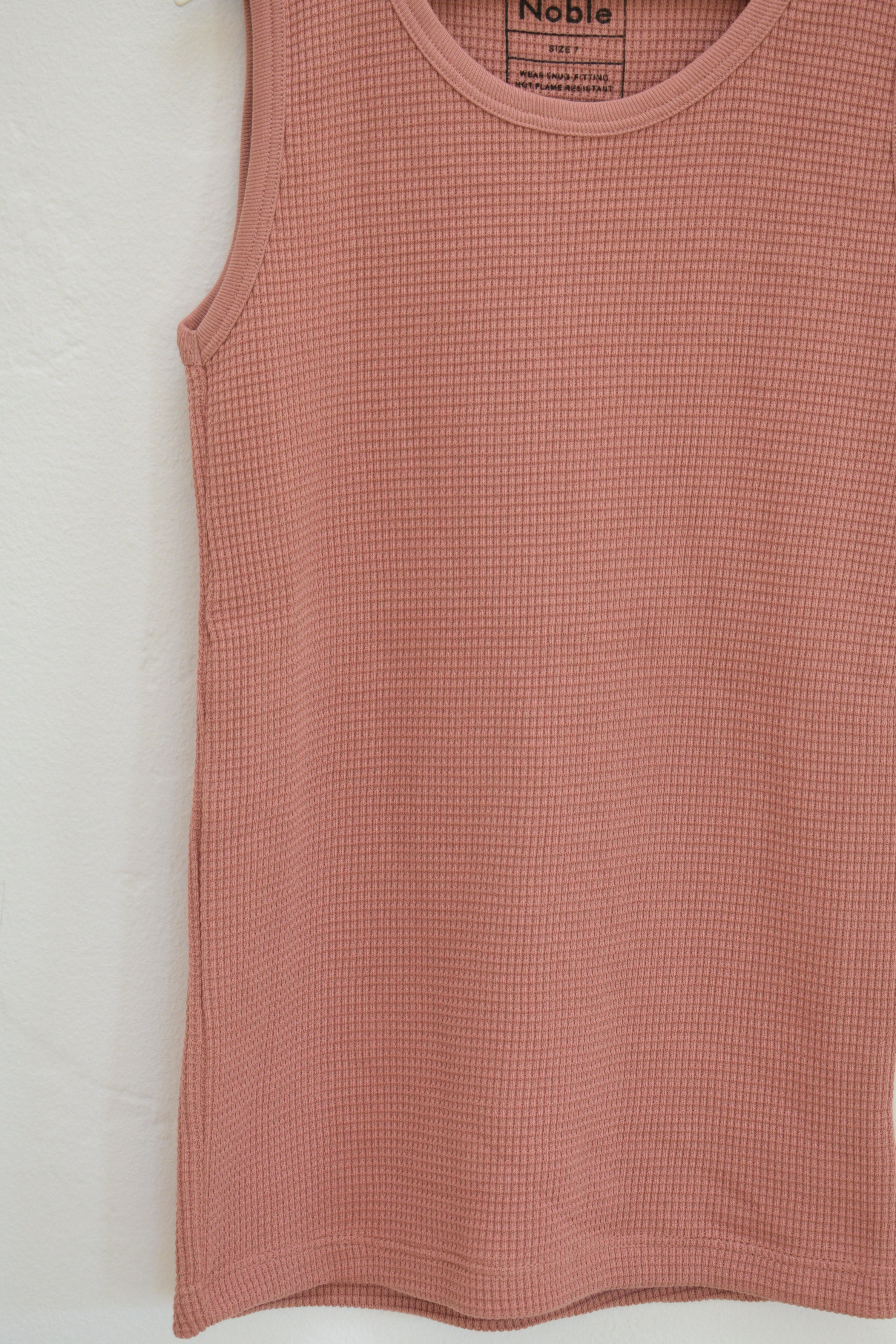 NWTs Noble Waffle Tank Set Dusty Rose / 7