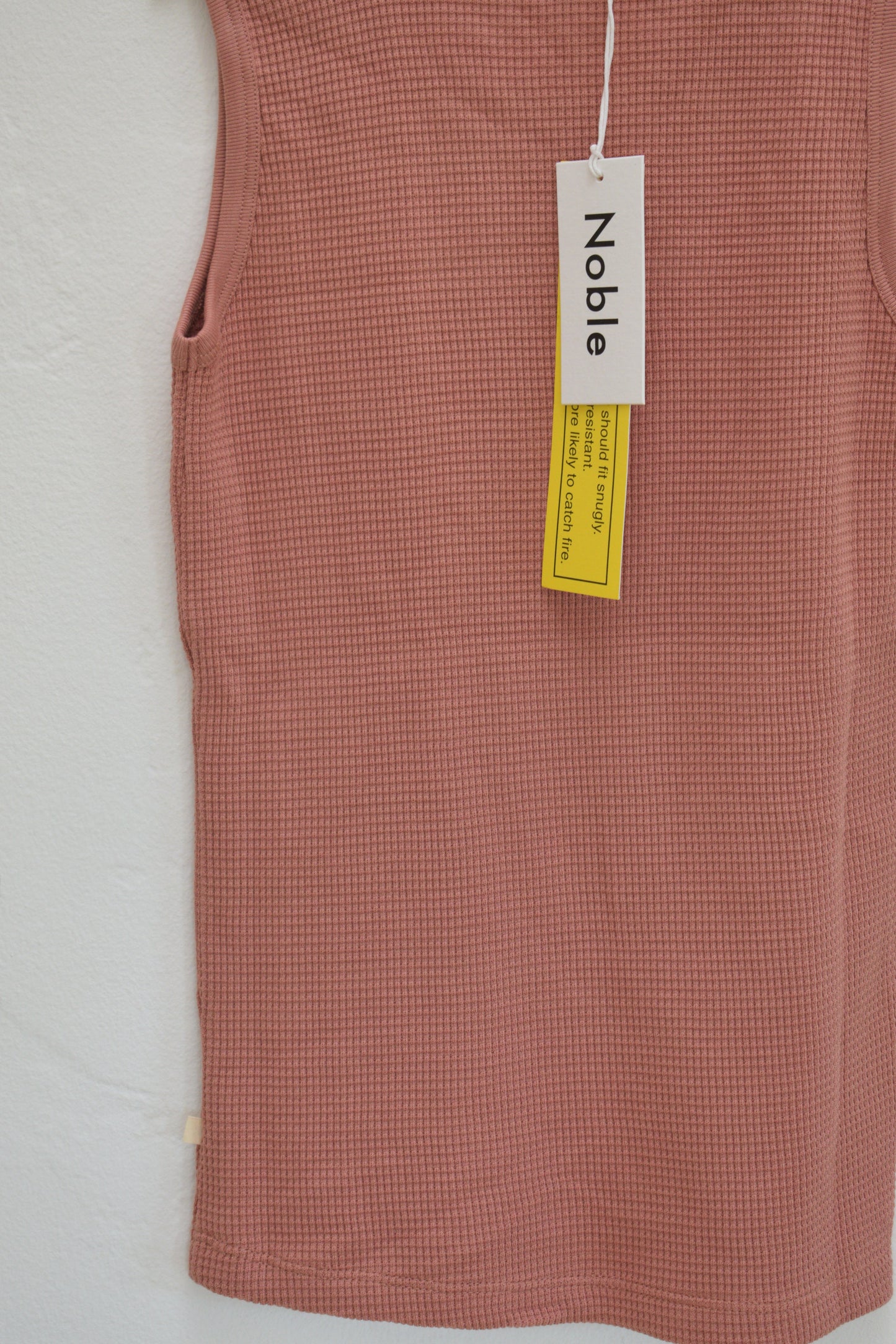 NWTs Noble Waffle Tank Set Dusty Rose / 7