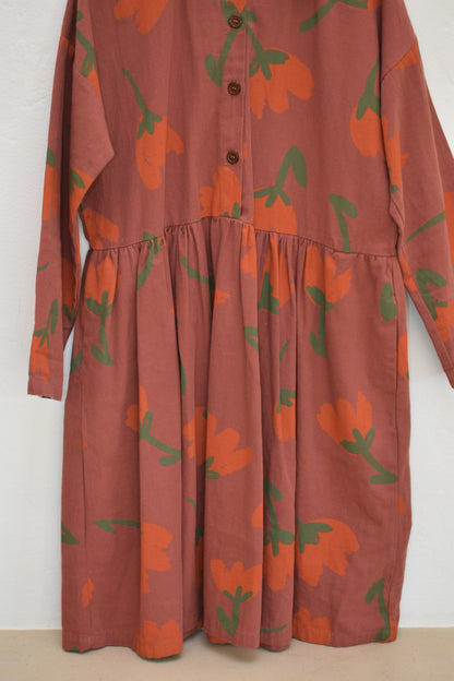 Bobo Choses Flowers Shirt Dress / 8–9Y — SS22 “I’m a Poet” (2022)