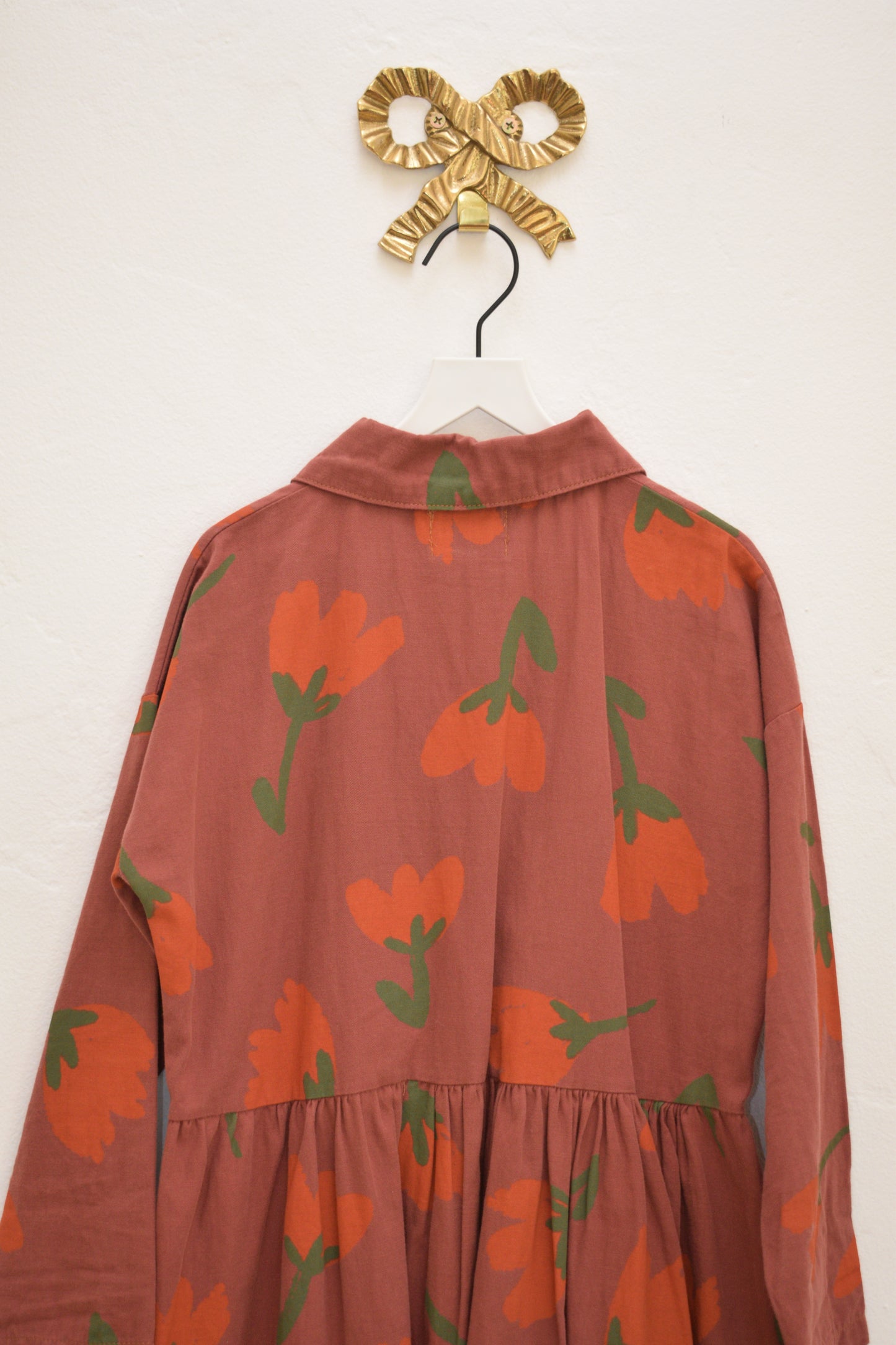 Bobo Choses Flowers Shirt Dress / 8–9Y — SS22 “I’m a Poet” (2022)